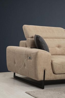 JVmoebel Ecksofa Ecksofa U-Form Sitzmöbel Designer Sitzmöbel Modern Sofa, 6 Teile, Made in Europa