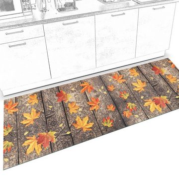 Küchenläufer Läufer Küchenläufer Flurläufer Teppichläufer Textil SPRINTY Holz Herbs, ANRO, Rechteckig, Höhe: 3 mm, Textil