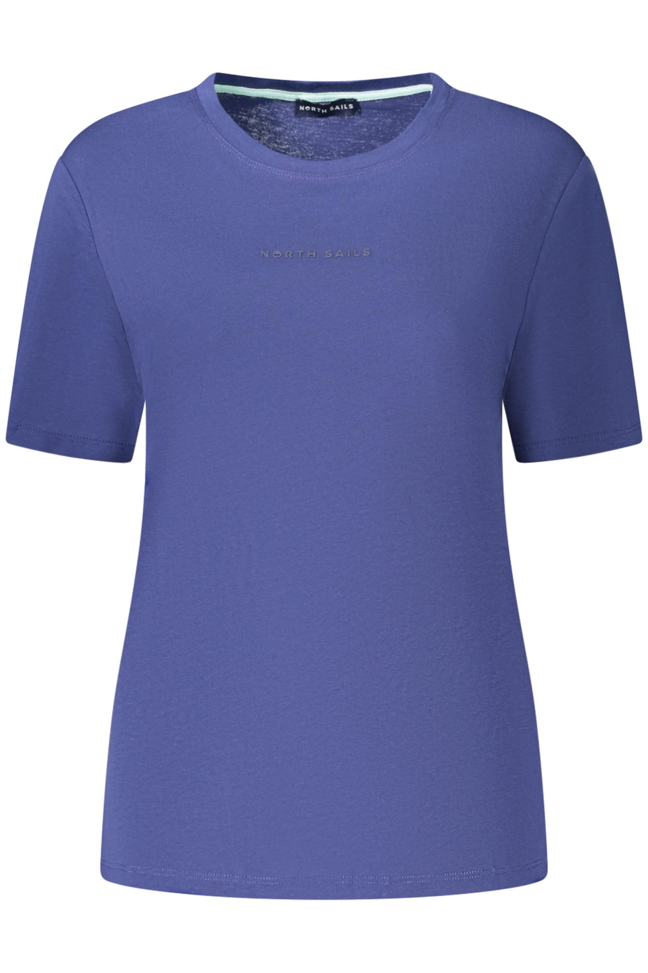 North Sails T-Shirt Stilvolles Damen Kurzarm T-Shirt in Blau –