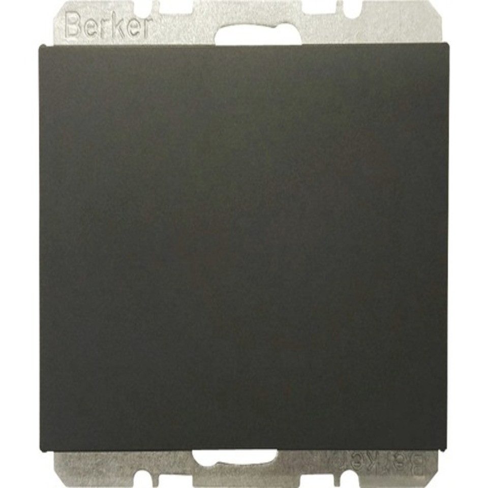 Hager Розеткиblende Berker 6710457006 Blindverschluss+ Z-Stück K.1 anthrazit matt