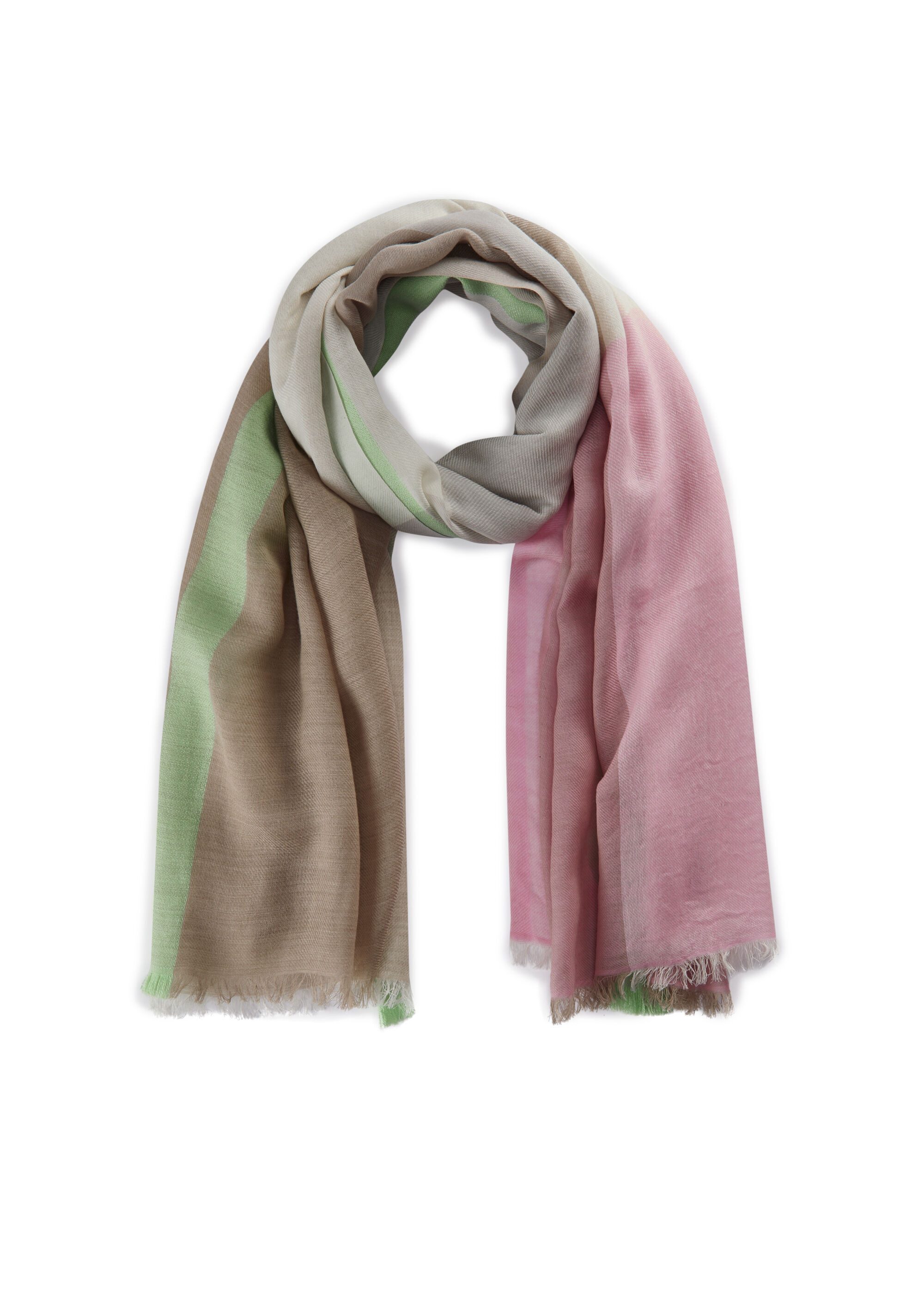 Codello Modeschal, (1-St), im Colour Blocking Design