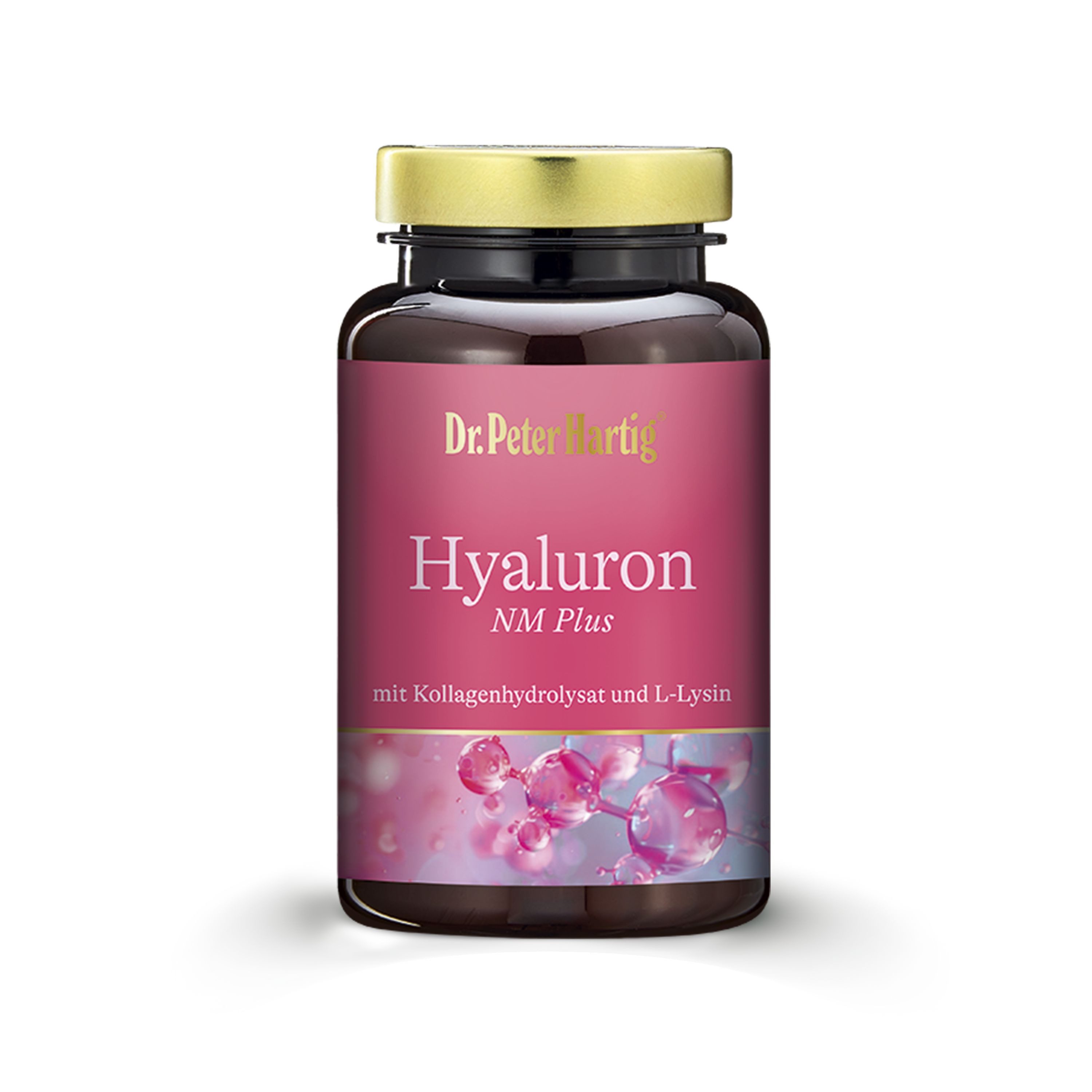 Dr. Peter Hartig Hyaluron NM, für strahlend schöne Haut, Kollagen, Biotin, Vitamin A, Kapseln, 60 Kapseln, 60-Tages-Vorrat, à 30 g