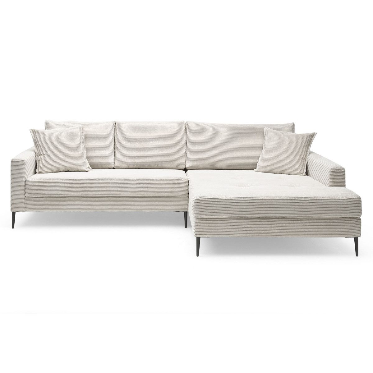 Liadomo Ecksofa Hilary, Cordbezug, verschiedene Farben, günstig online kaufen