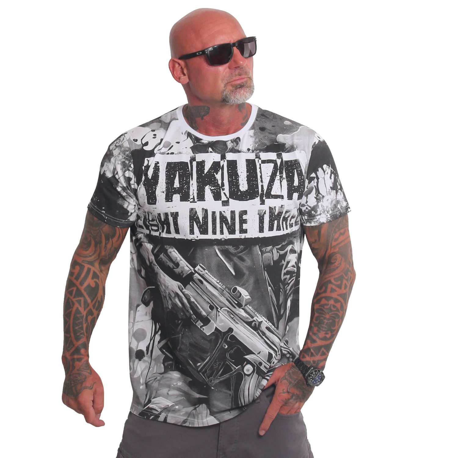 YAKUZA T-Shirt Specialist Allover günstig online kaufen