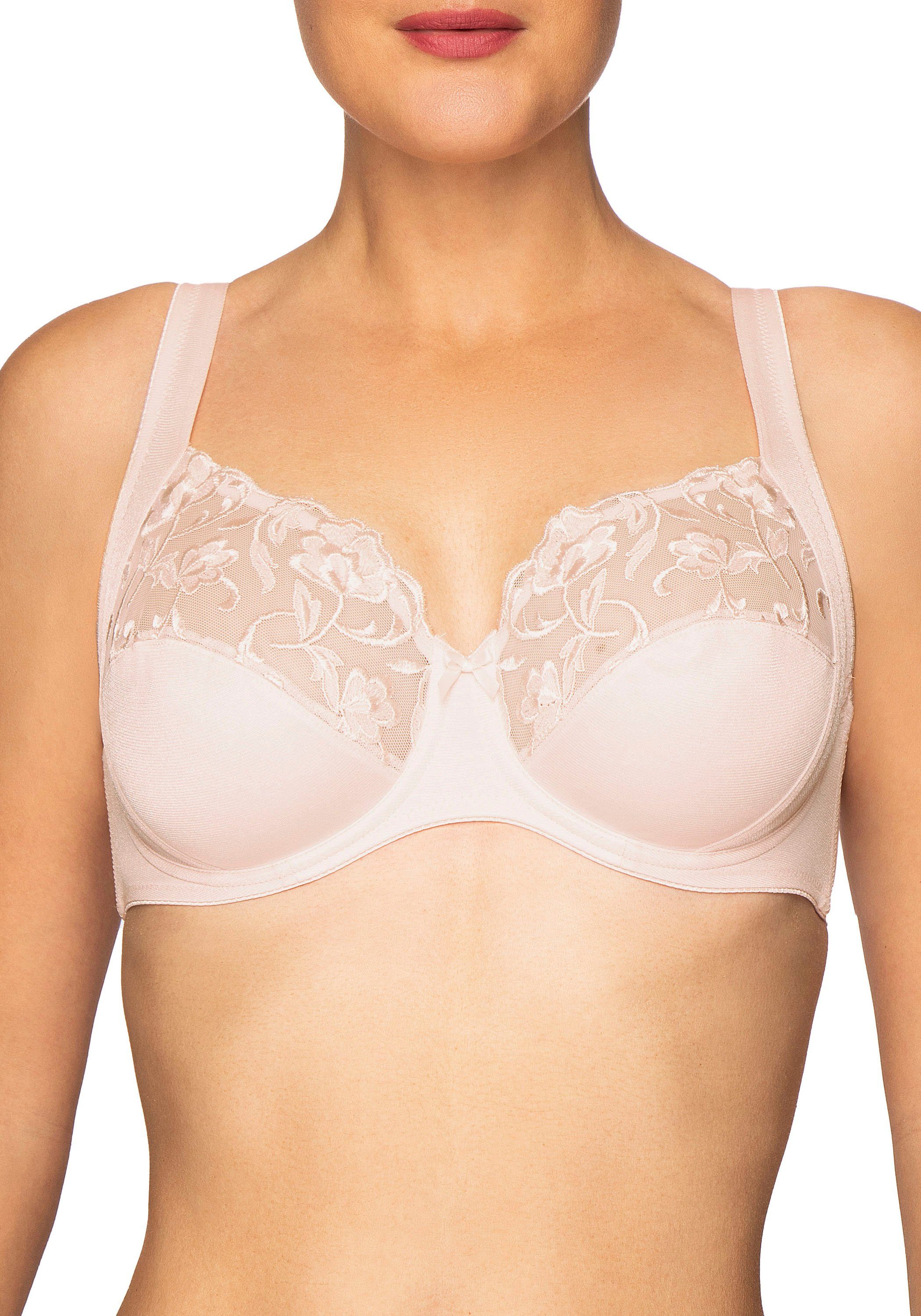 Felina Bügel-BH Moments Blütenstickerei, Zierschleife, Komfort-Bügel