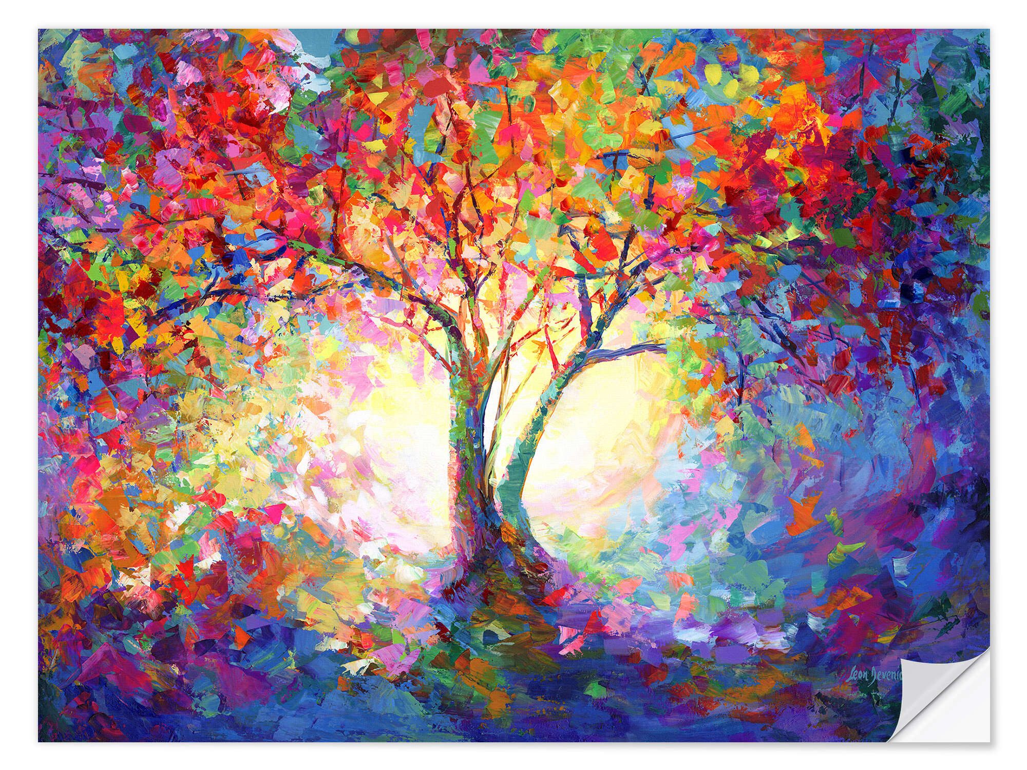 Wandfolie Leon Devenice