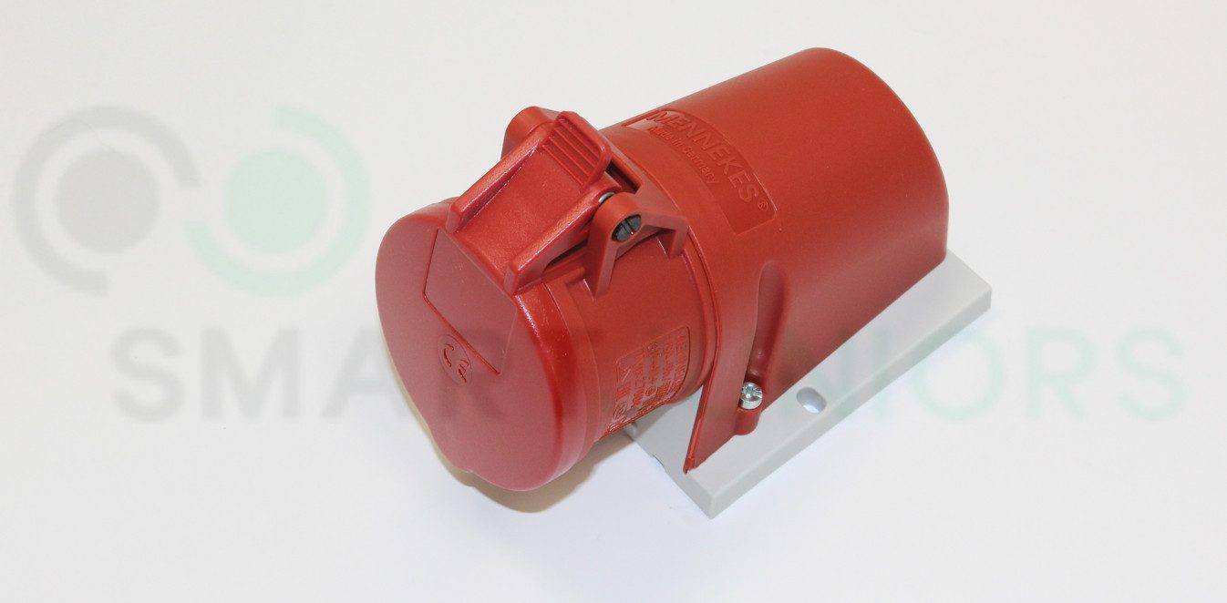 Mennekes CEE-Stecker Mennekes CEE Wandsteckdose 27008