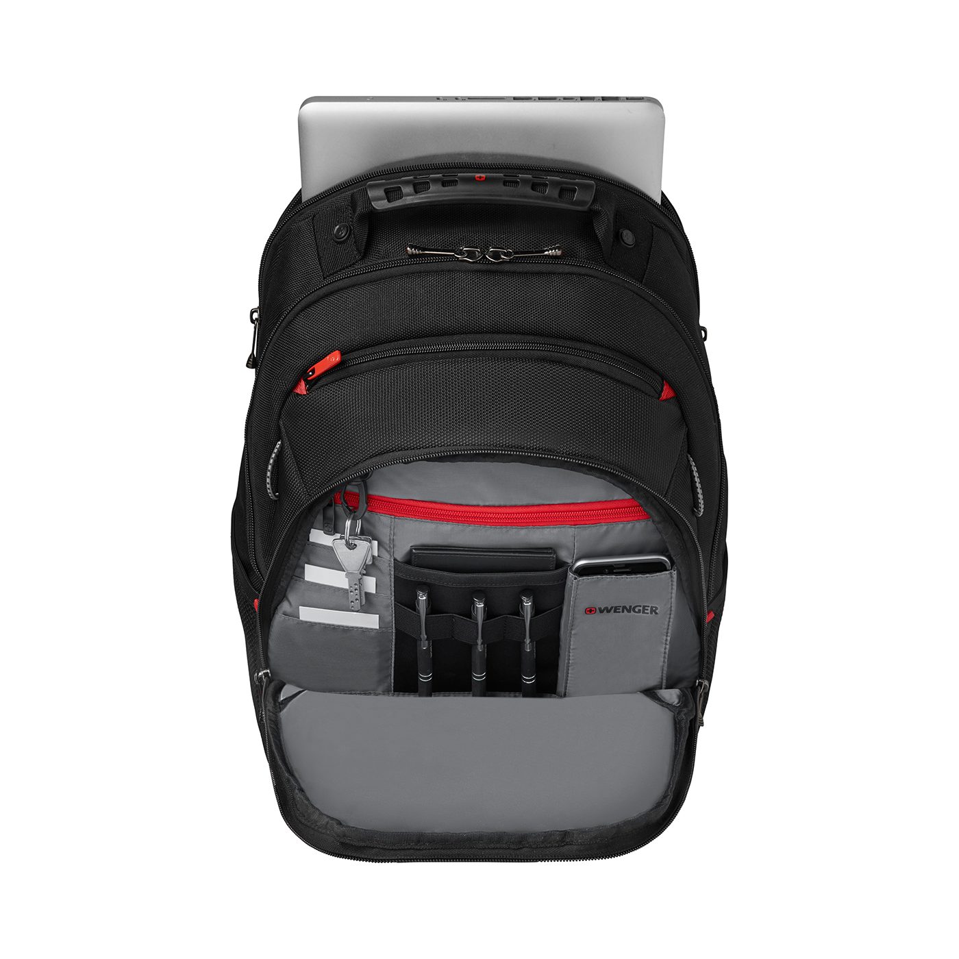 Wenger Laptoprucksack Legacy 16 Zoll Laptop-Rucksack, schwarz