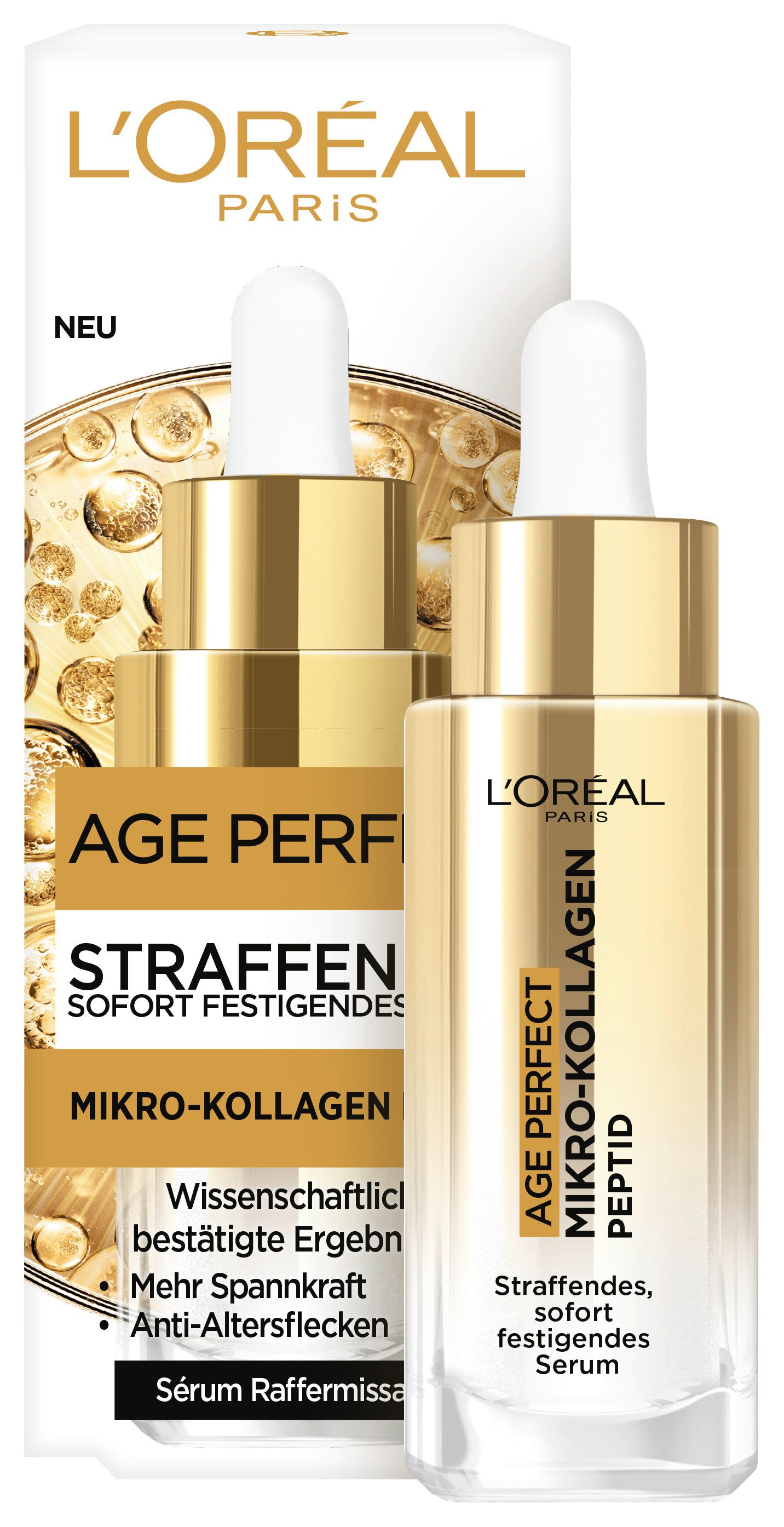 L'ORÉAL PARIS Anti-Falten-Serum AGE PERFECT MIKRO-KOLLAGEN SERUM