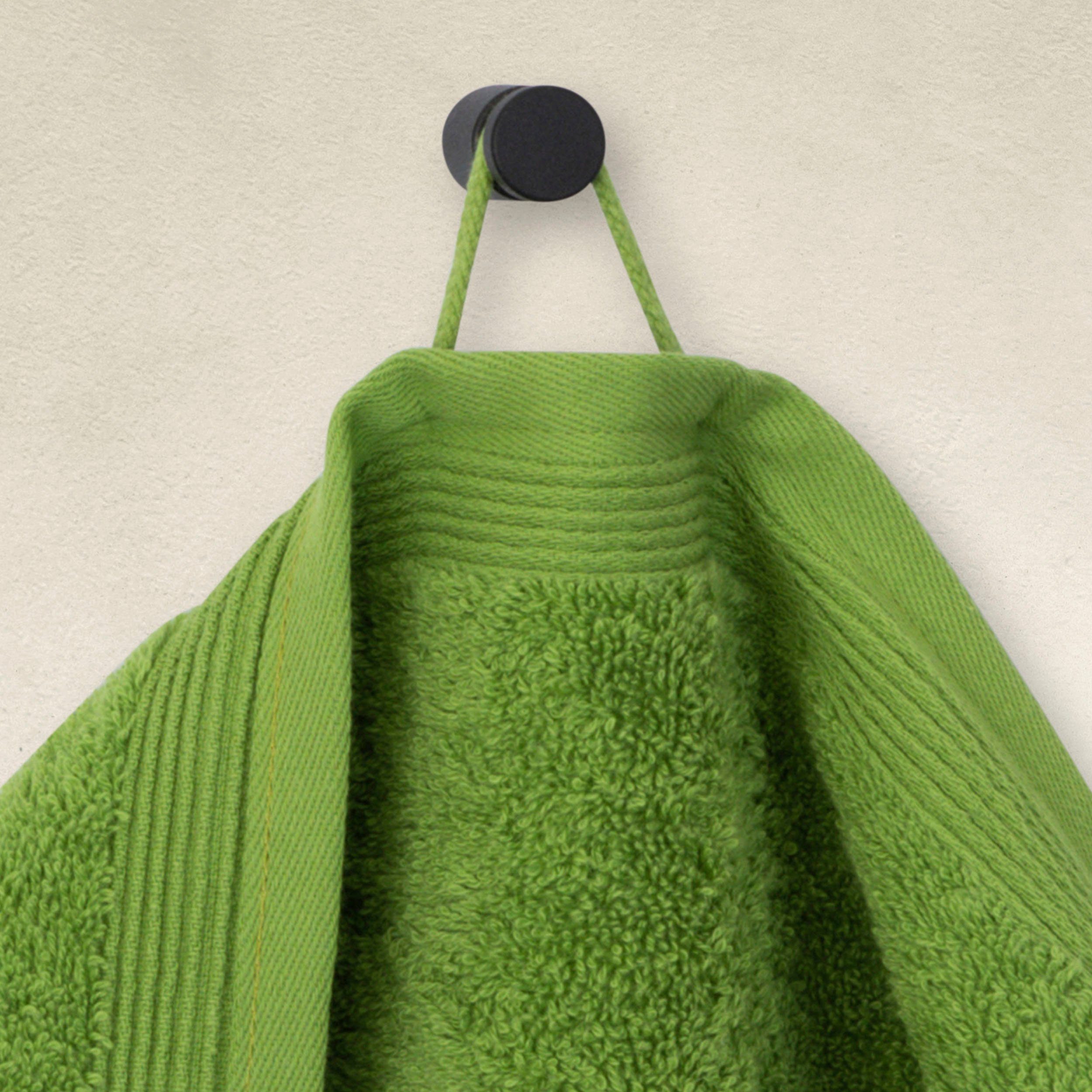 Möve Badetuch Superwuschel, Walkfrottee (1-St), Badetuch mit Bordüre, 100% Premium Cotton Baumwolle, einfarbig, weich