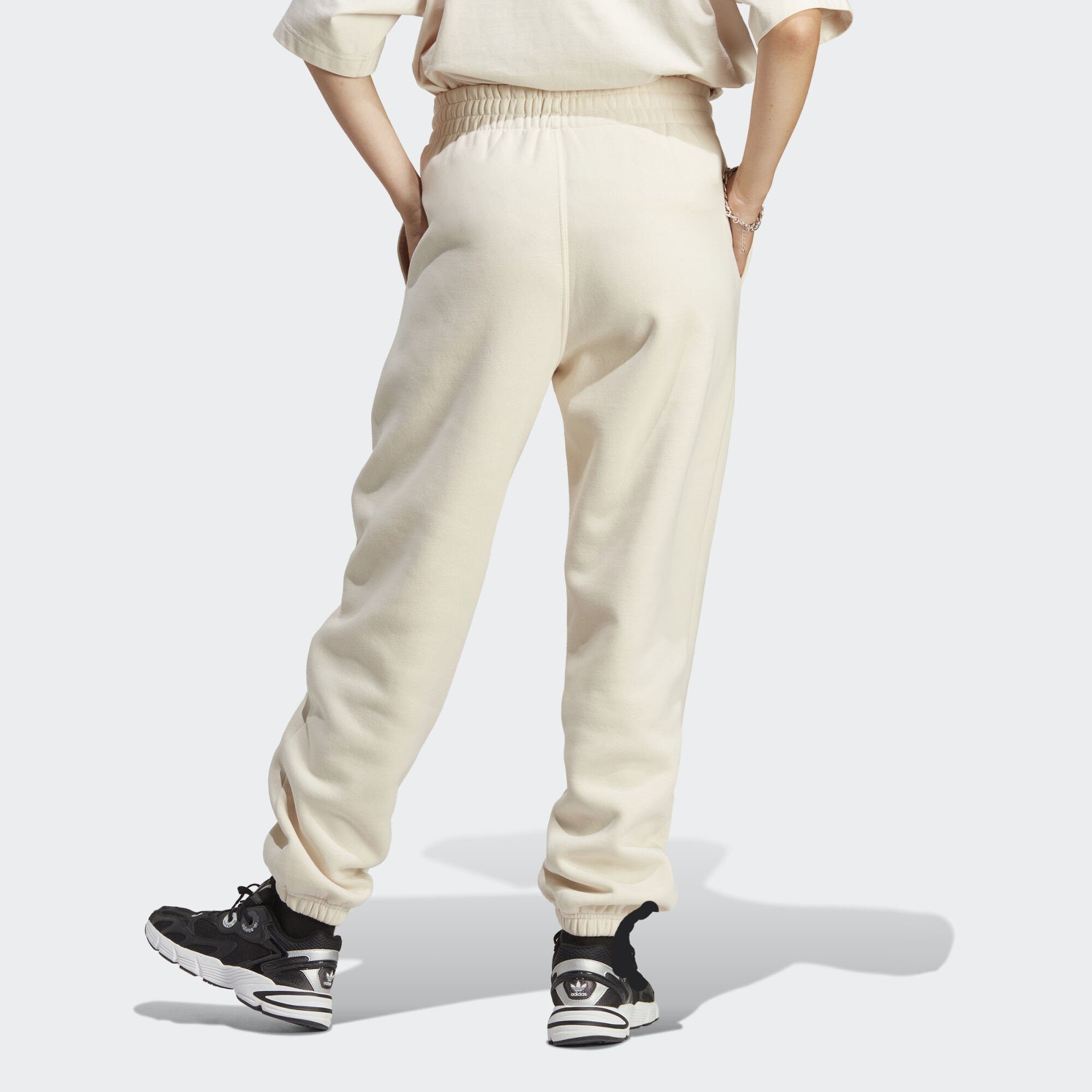 Wonder Jogginghose JOGGINGHOSE ESSENTIALS Originals FLEECE F21 adidas White