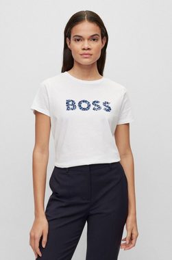 BOSS T-Shirt Damen T-Shirt C_ELOGO_FILLED (1-tlg)