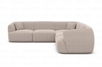 Sofa Dreams Ecksofa Sofa Stoff Eckcouch Polster Ecksofa Tabarca L Form Stoffsofa, Loungesofa