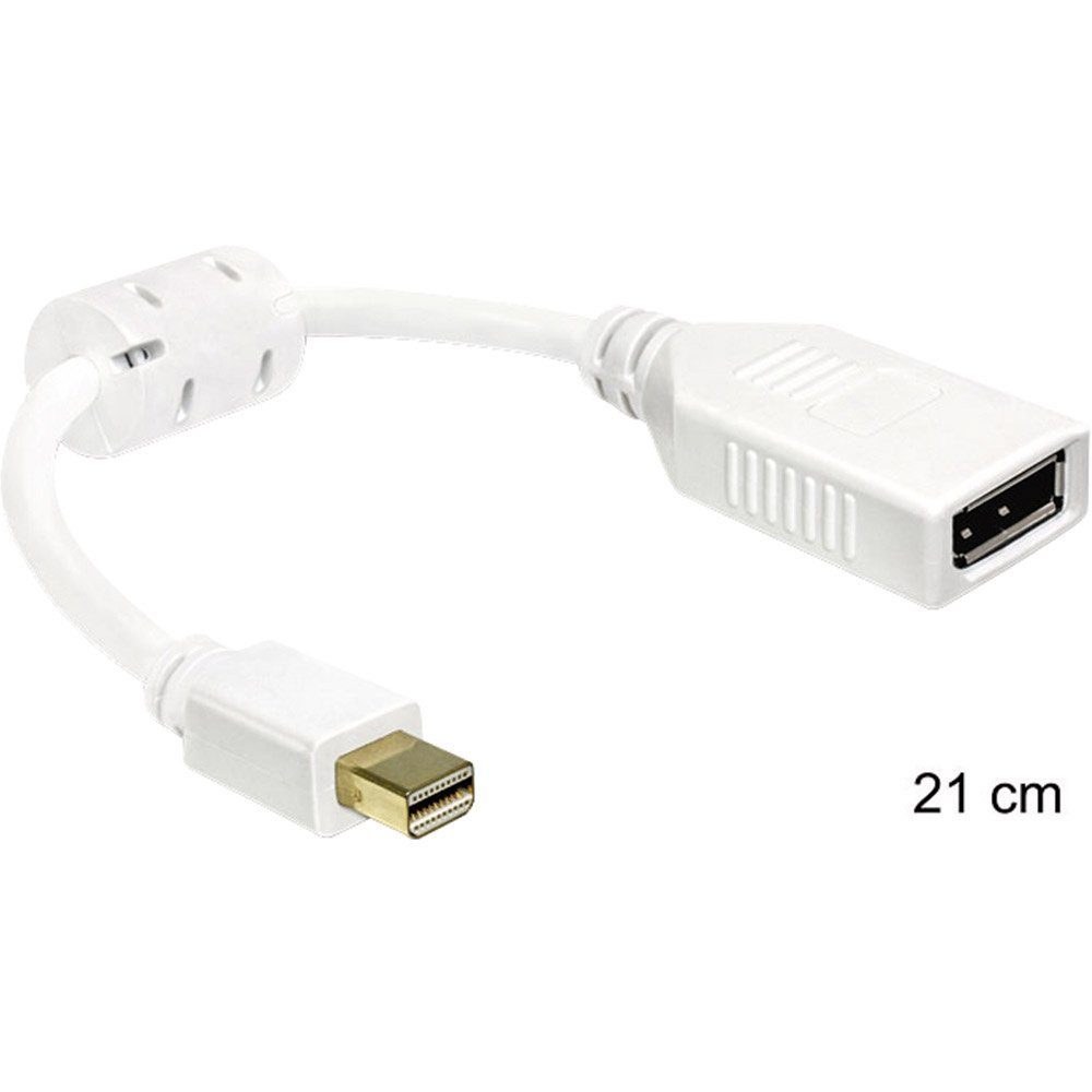 Delock 0403315 DisplayPort Adapter [1x Mini-DisplayPort Stecker - 1x D TV-Adapter
