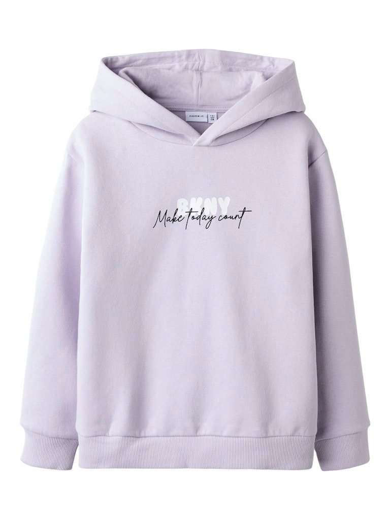 Kapuzensweatshirt NKFFININE LS NREG SWE WH BRU