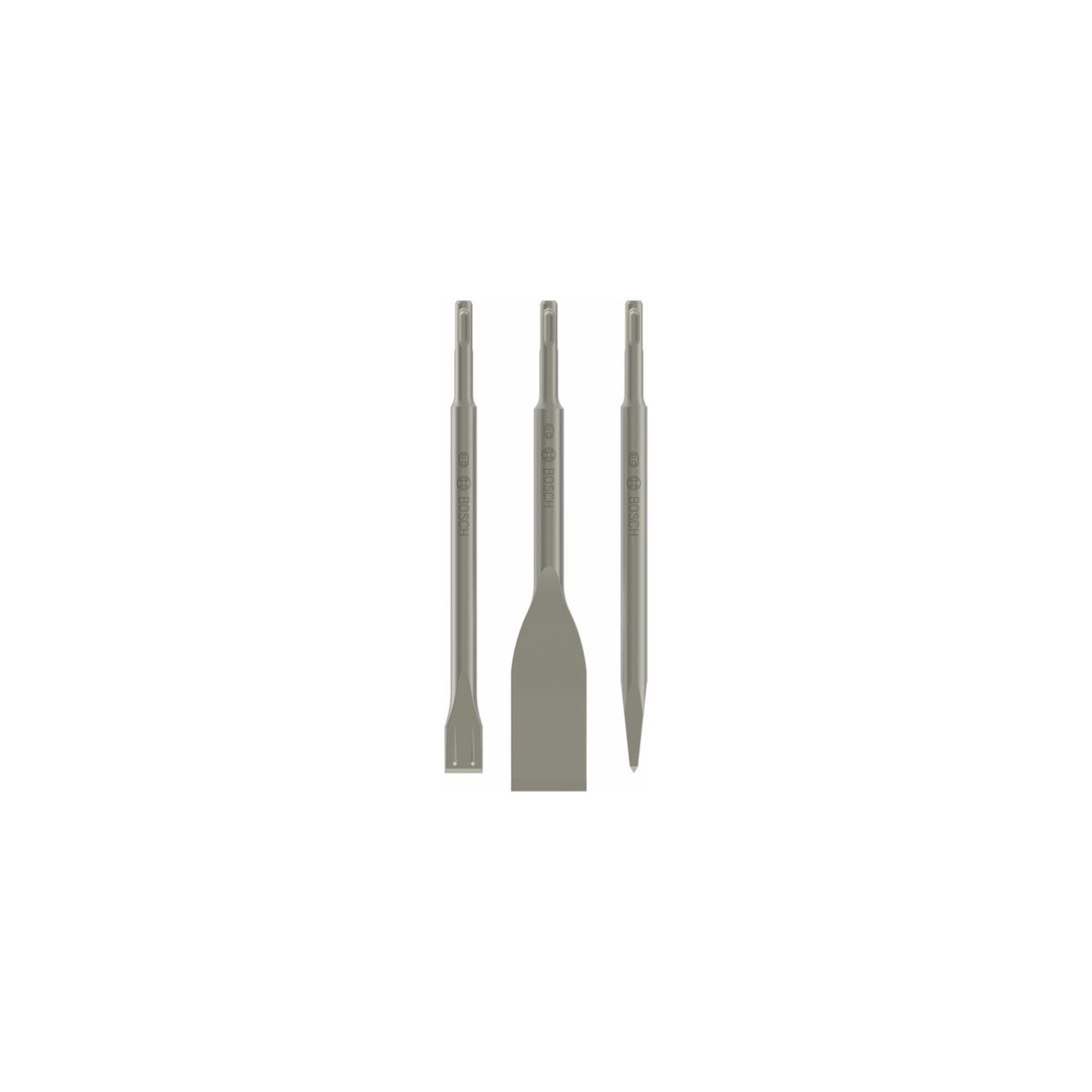 Bosch Professional Meißel-Set Bosch Meißel-Set mit SDS plus 3-teilig 250 250 260 x 20 40 mm