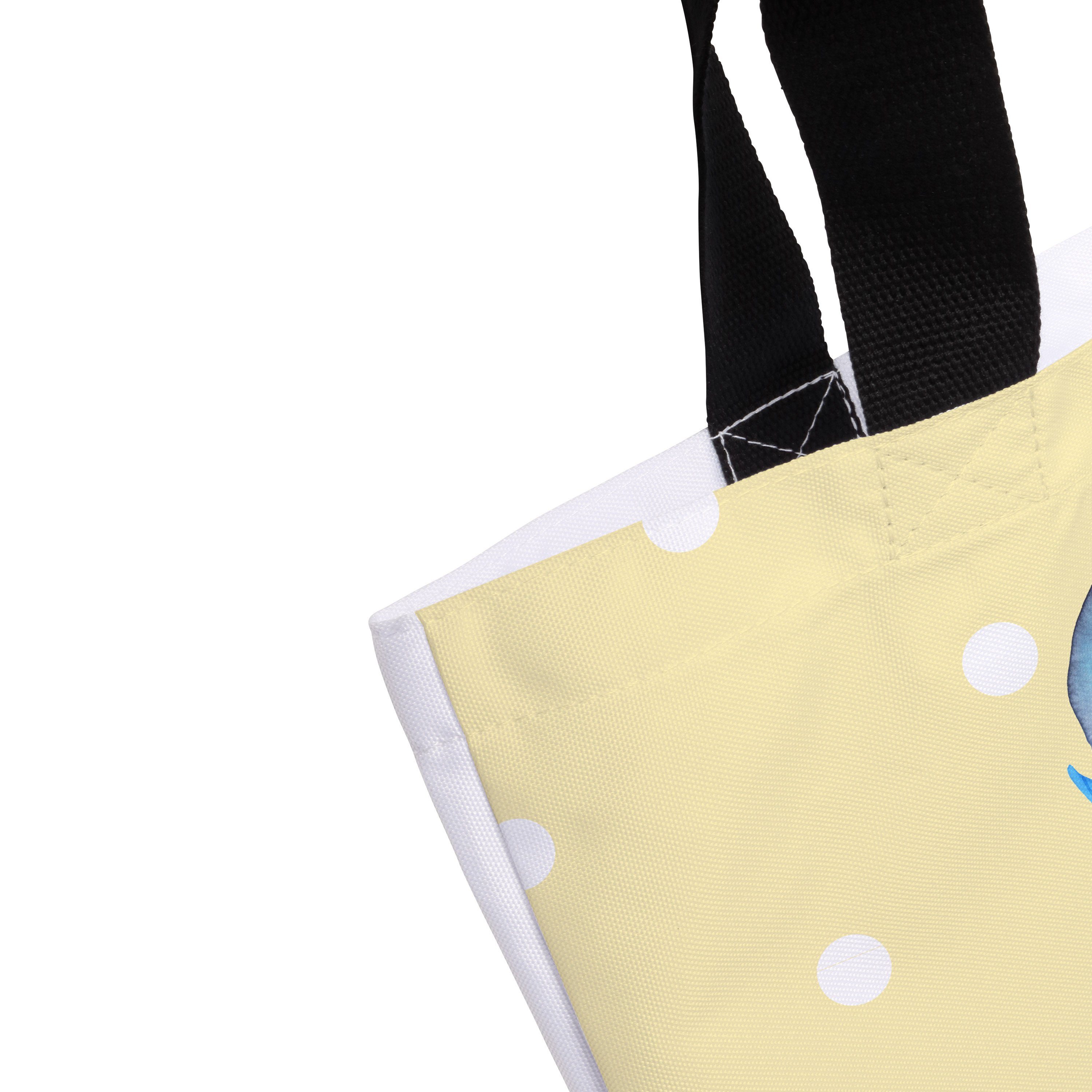 Strandtasche, Tiere, & Walfisch - Mrs. (1-tlg) Geschenk, & Gelb Thunfisch - Mr. Shopper Pastell Panda