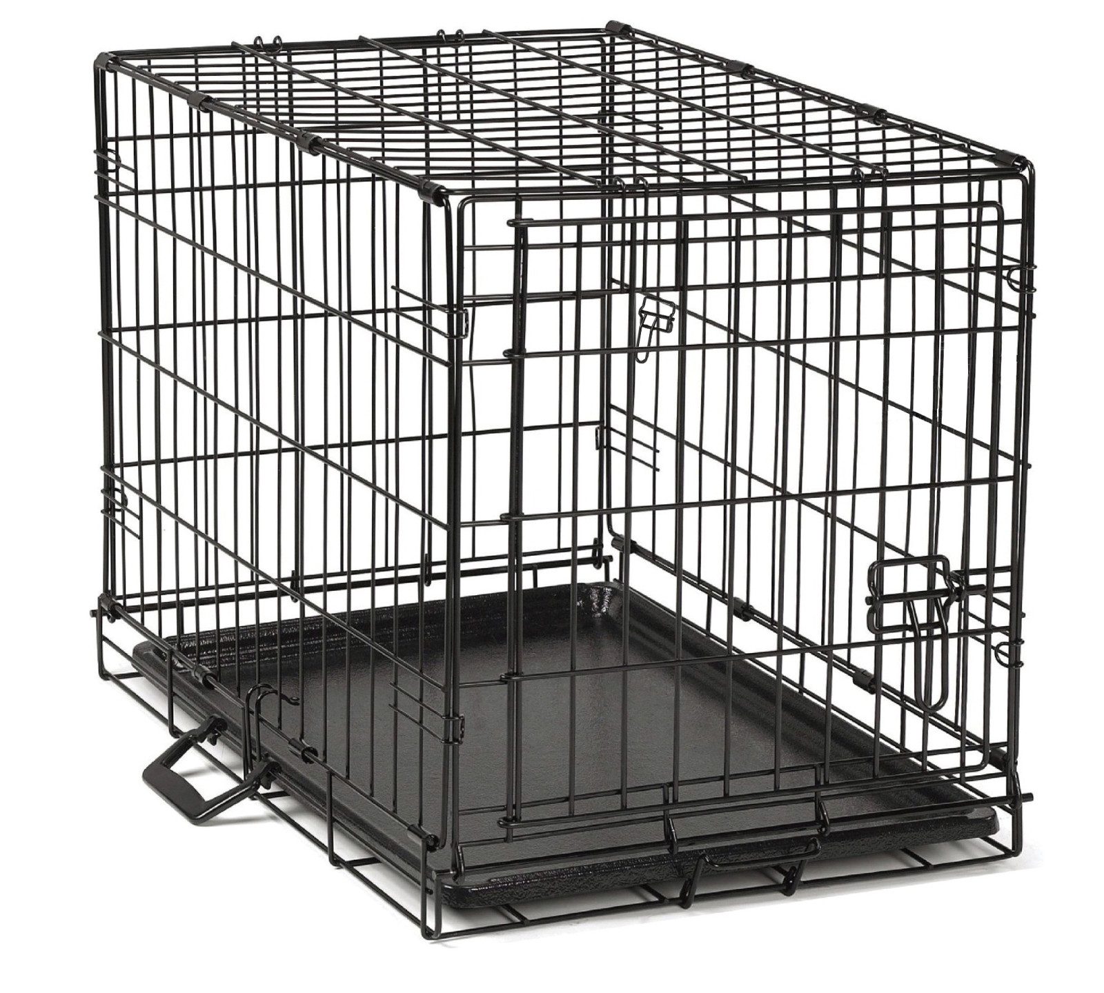 Petigi Tiertransportbox Hundekäfig Faltbar Käfig Transportkäfig Hundebox Tierkäfig Drahtkäfig