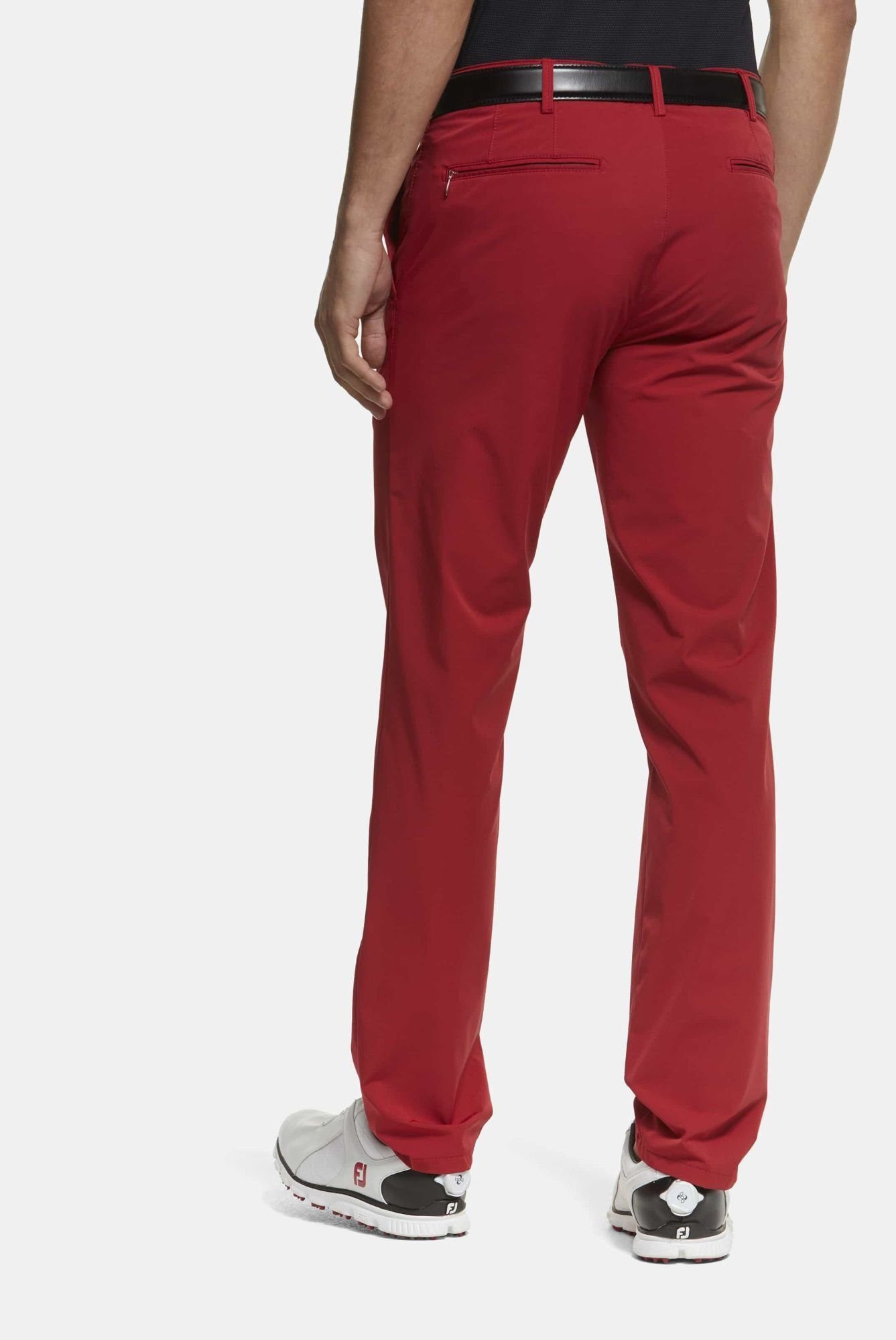 Augusta MEYER Performance rot High Chinohose 4-Way-Stretch