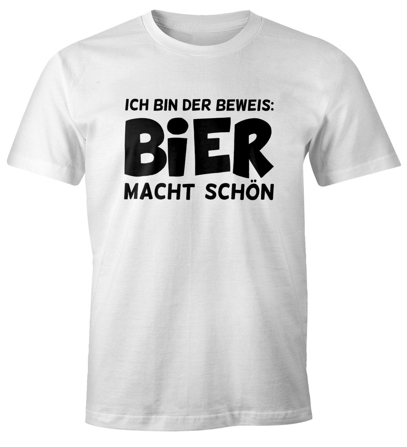 MoonWorks Print-Shirt Ich bin der Beweis günstig online kaufen