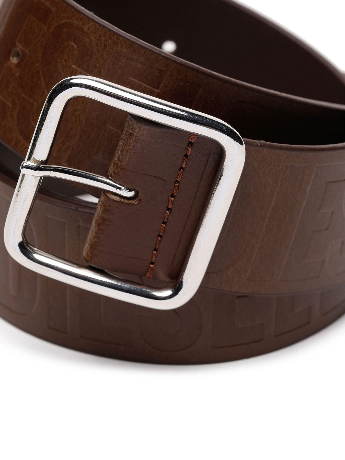 Diesel Ledergürtel mit geprägtem „Diesel D“-Logo - B-ILLY II günstig online kaufen