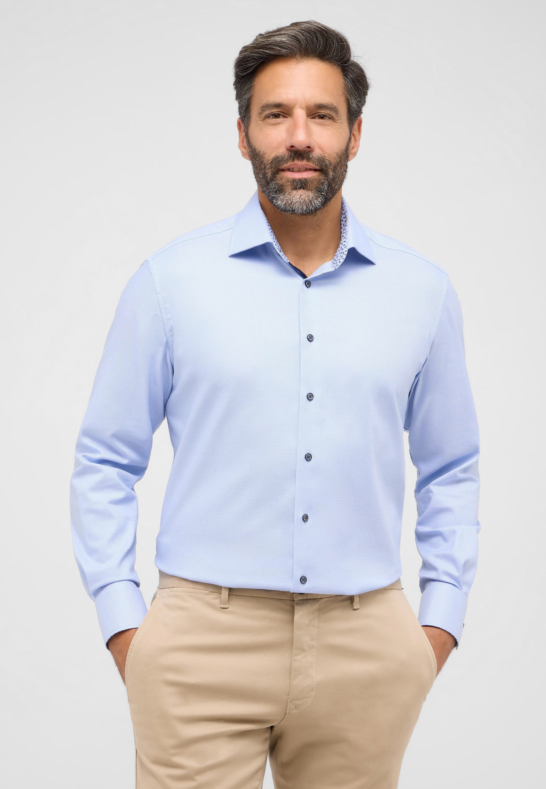 Eterna Langarmhemd COMFORT FIT NON IRON günstig online kaufen