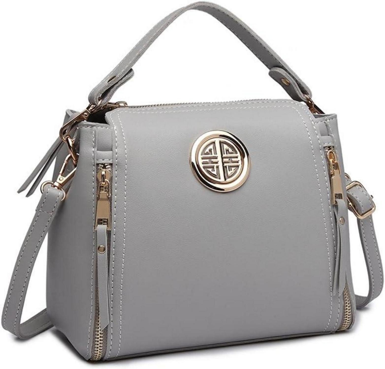 Handtasche Damen Handtasche Schultertasche PU Leder Umhängetasche Henkeltasche