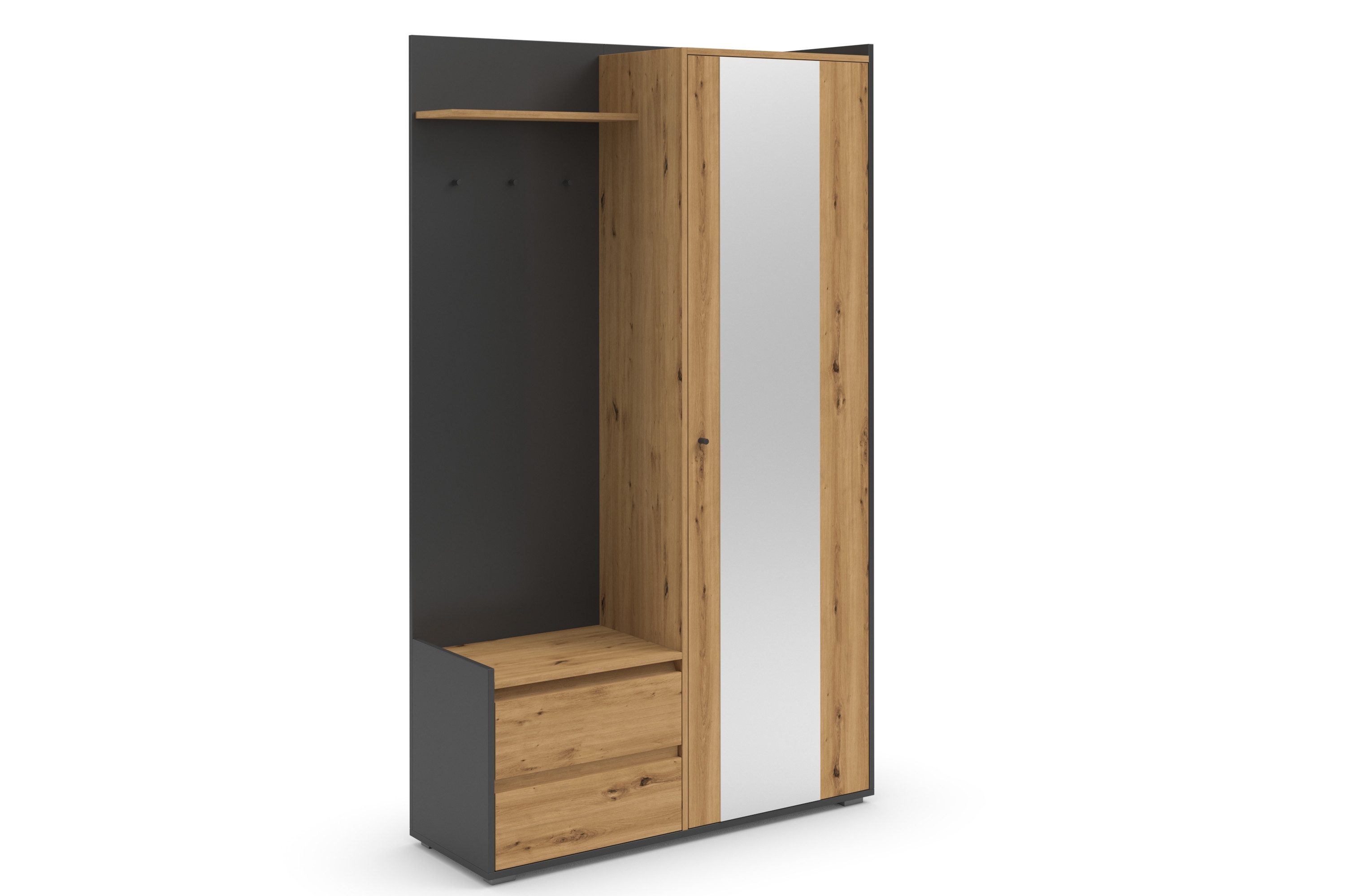 INOSIGN Garderobenschrank Kosmo mit Spiegel Maße günstig online kaufen