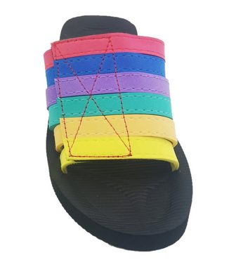 Siebi`s Siebi`s Beach multi Klett Bade- und Duschpantolette Klettverschluss Me Badeschuh