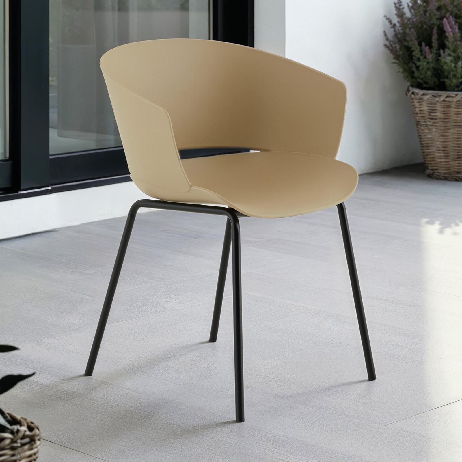 IDIMEX Gartenstuhl NIVEL (4 St), In günstig online kaufen