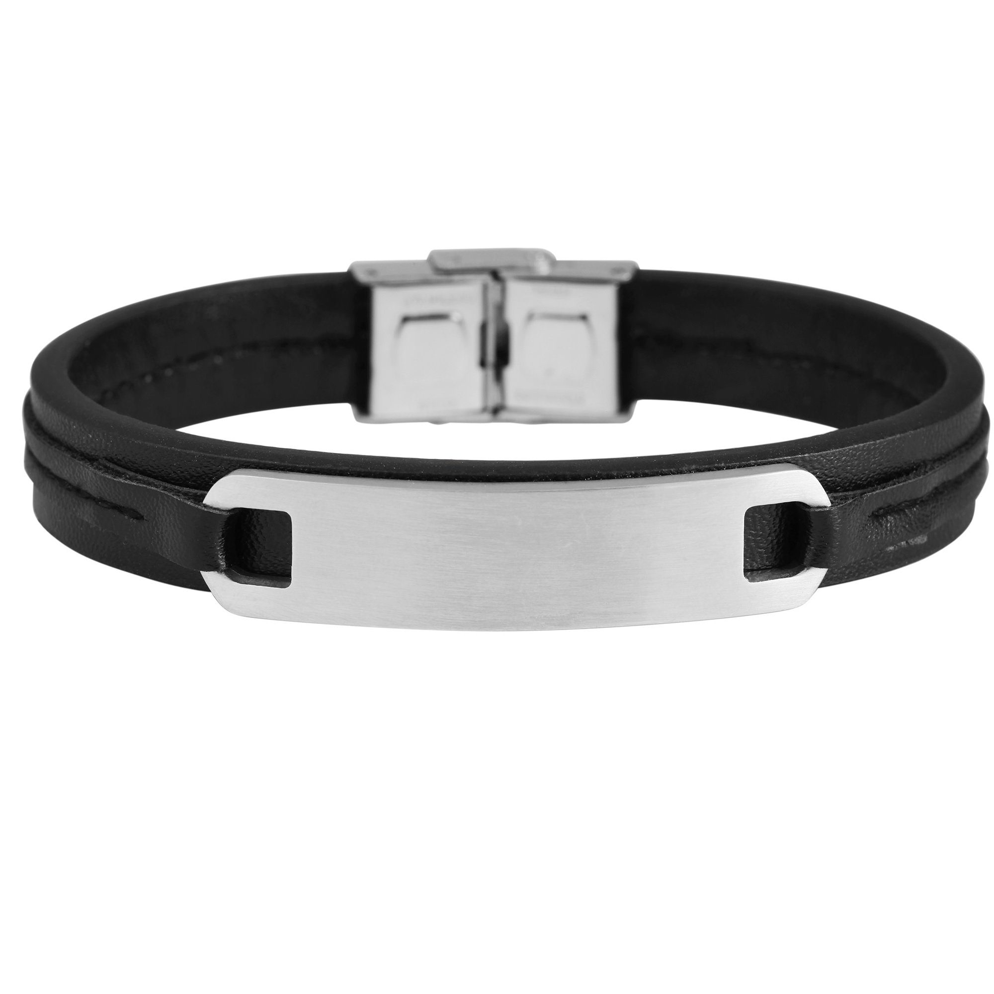 Adelia´s Edelstahlarmband Armband aus Edelstahl 20,5 cm | Edelstahlarmbänder