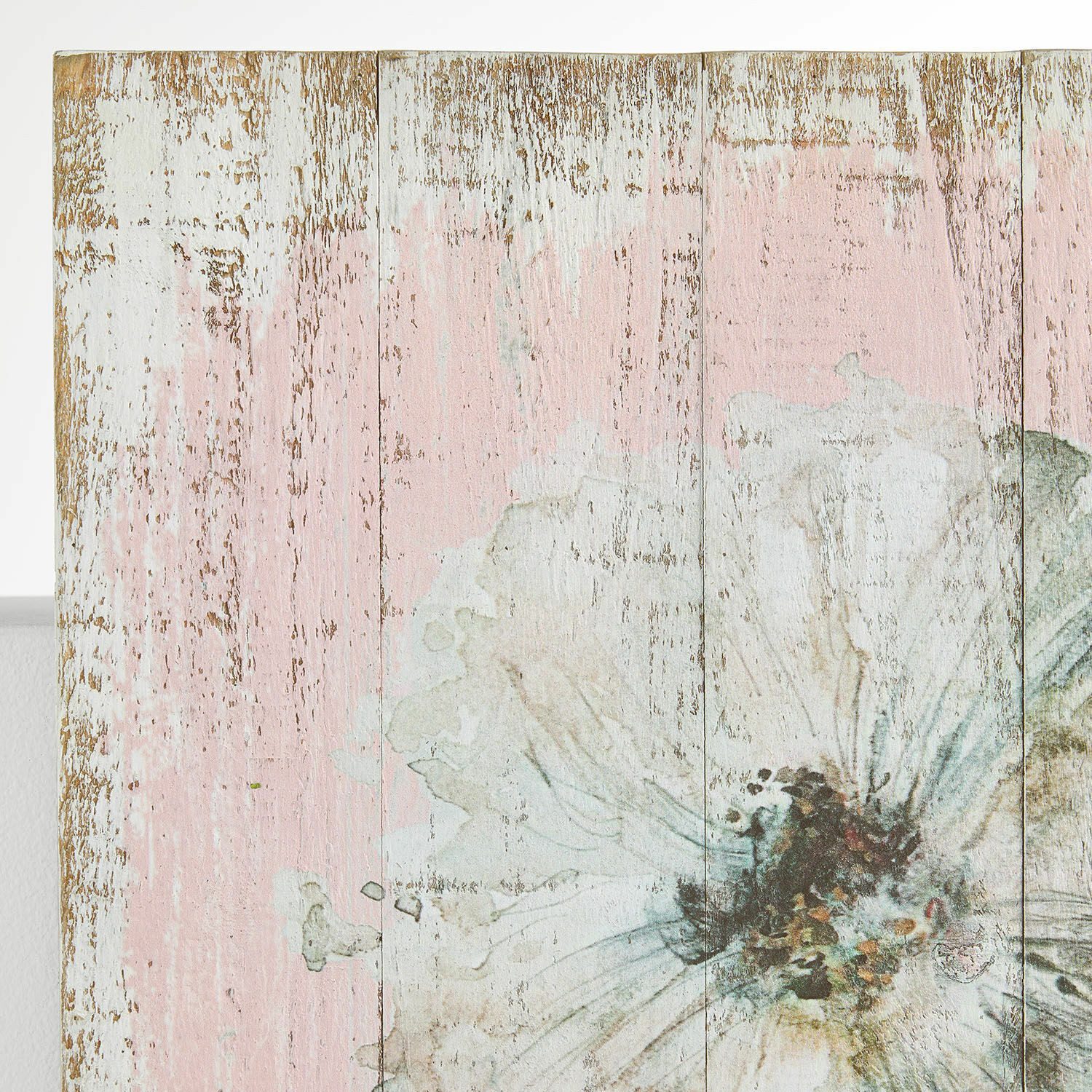 Mirabeau Wanddekoobjekt Dekoboard Lumeron rosa/antikweiß, none – Bild 3 von 4