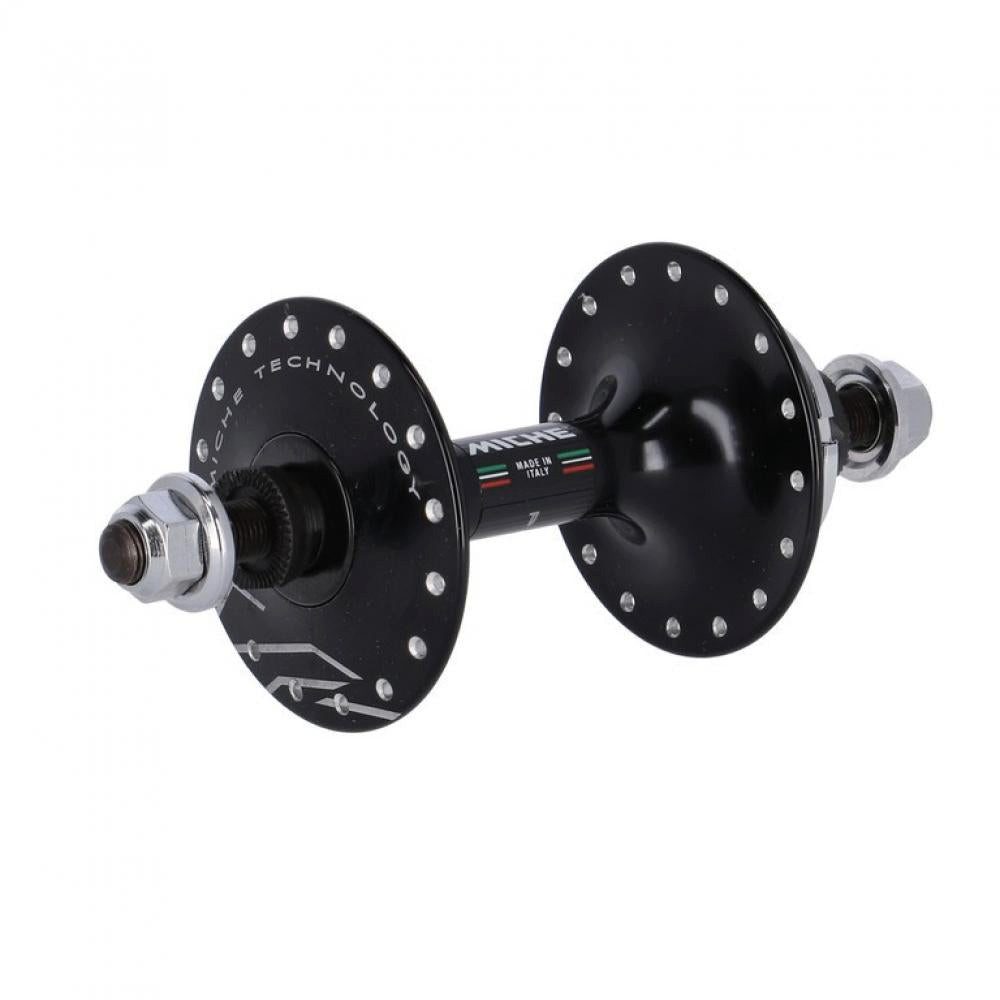 Miche Laufrad Miche Hinterradnabe Primato Pista 32 Loch Hochflansch schwarz