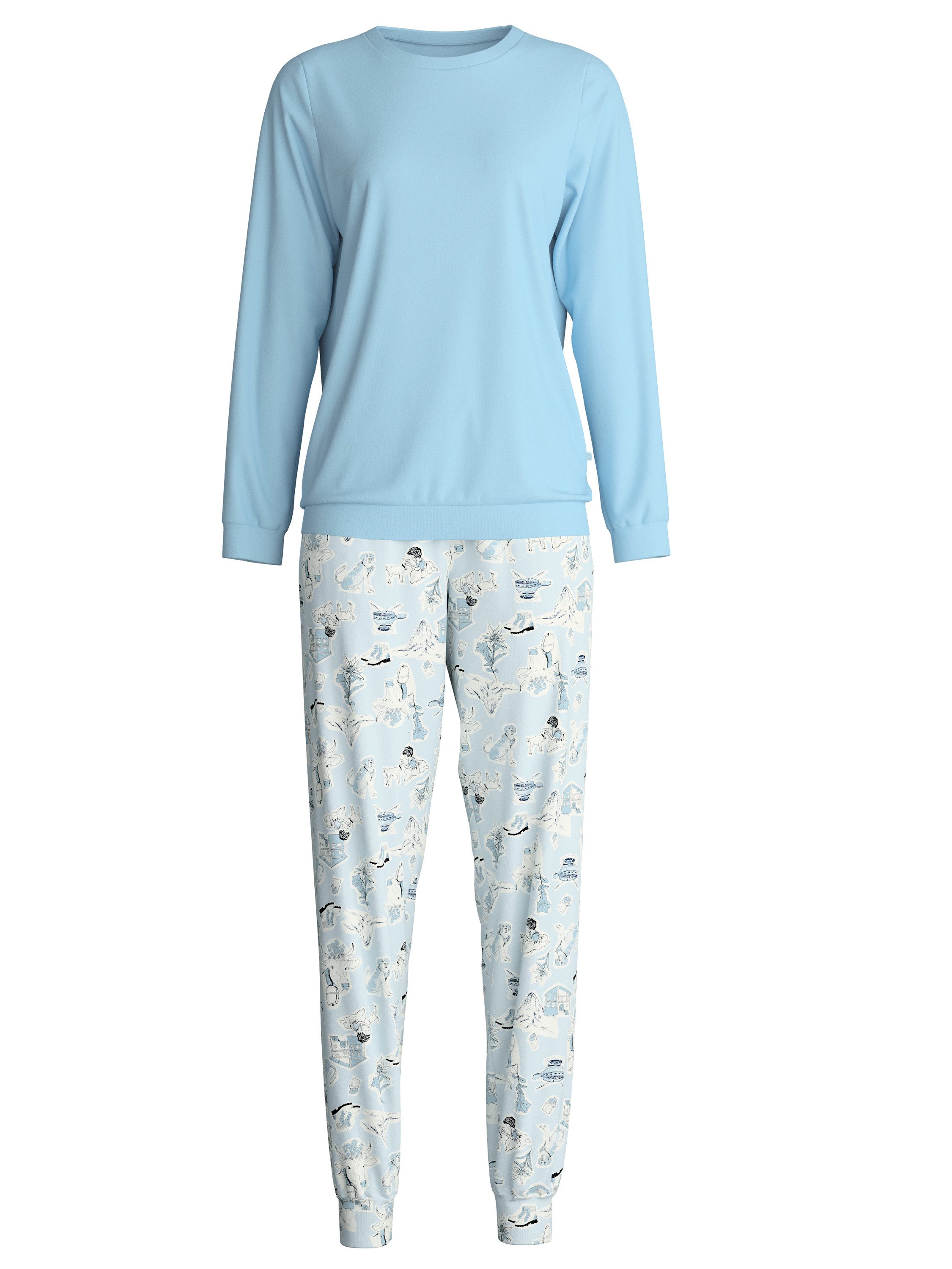 CALIDA Pyjama Swiss Resort Damen (2 tlg) günstig online kaufen