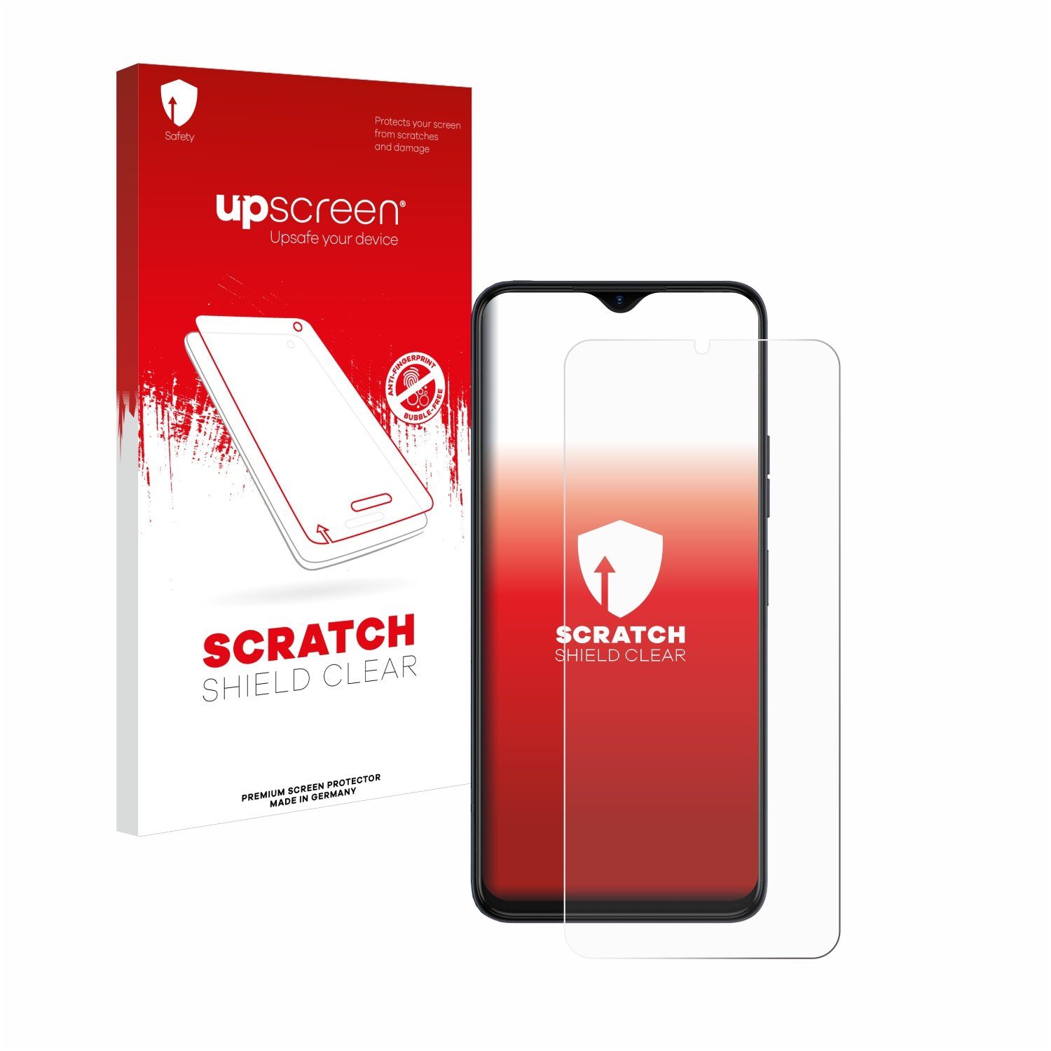upscreen Schutzfolie für Tecno Spark 10 5G, Displayschutzfolie, Folie klar Anti-Scratch Anti-Fingerprint