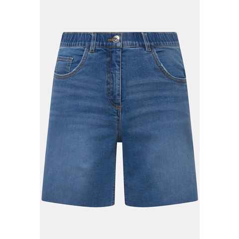 Studio Untold Regular-fit-Jeans Jeans-Bermuda wide Legs destroyed 5-Pocket