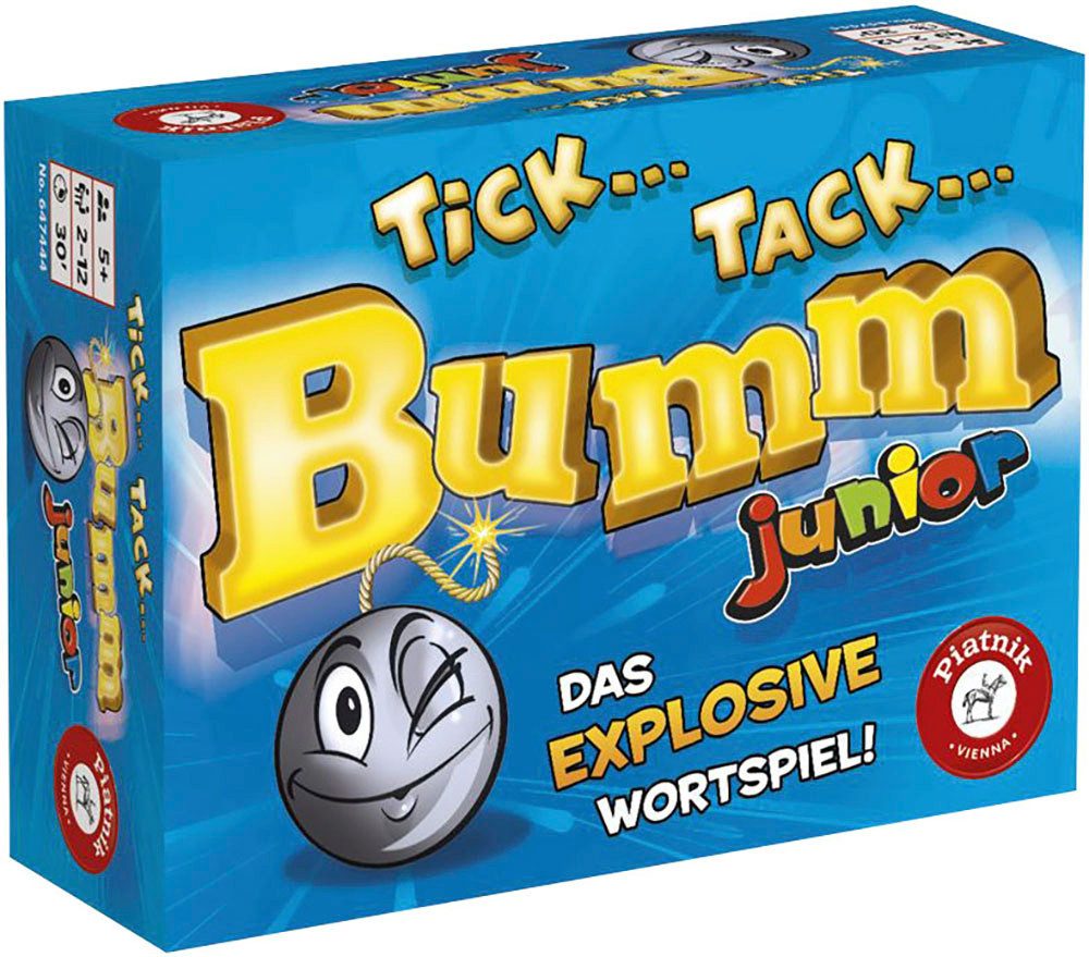 Piatnik Spiel Tick Tack Bumm Junior, Familienspiel