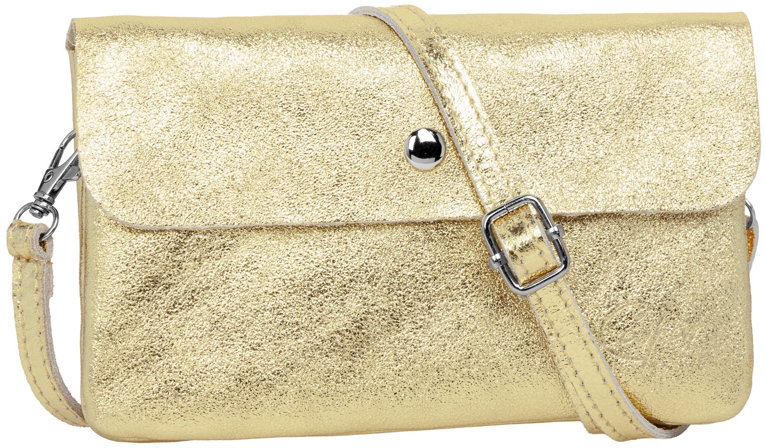 Umhängetasche Mini Leder Clutch Damen Handtasche - CLASSIC LINE - Modell No.827