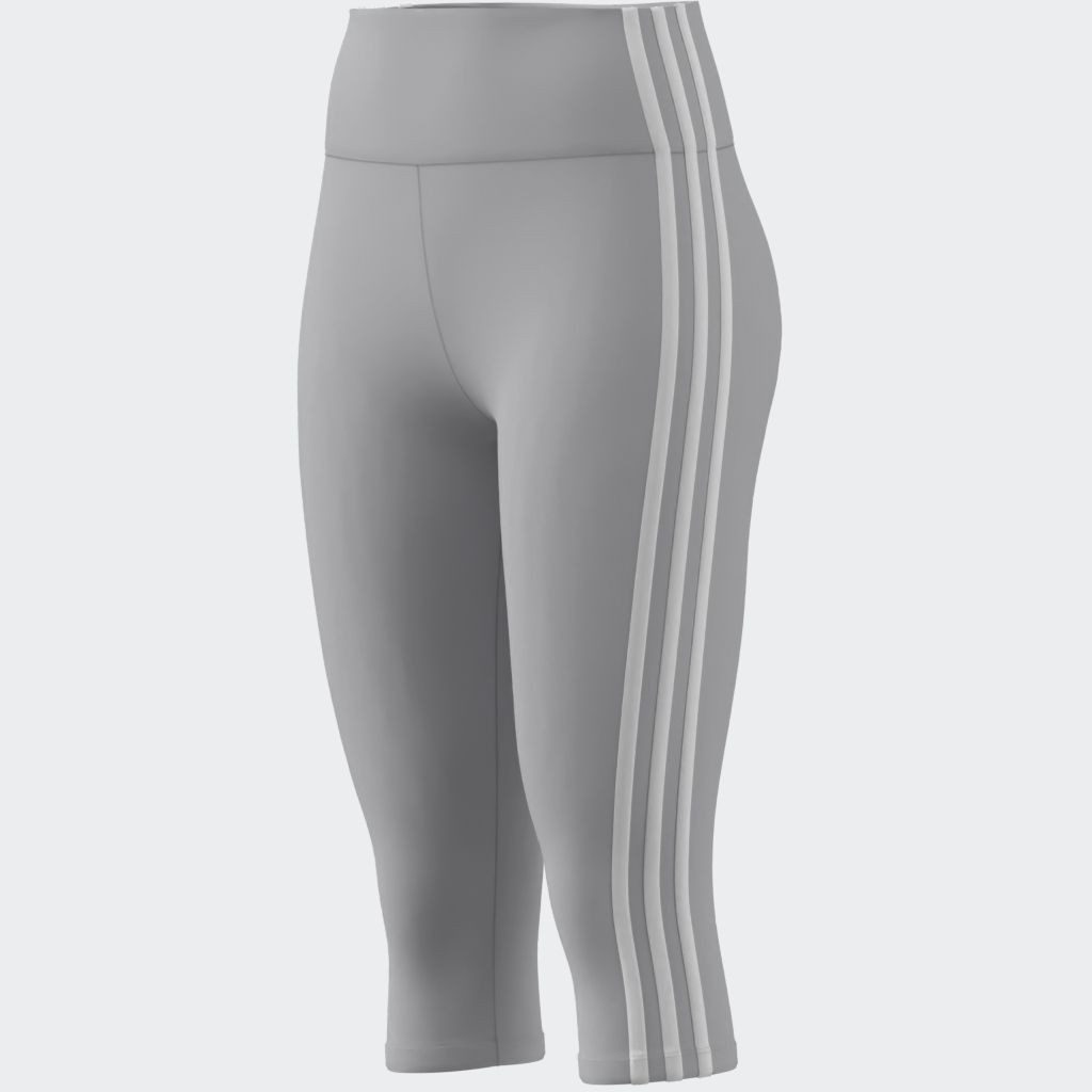 adidas Originals Leggings 3S CAPRI LGNS (1-tlg) sportliche Schnittform, für Laufen, stretchiges Material