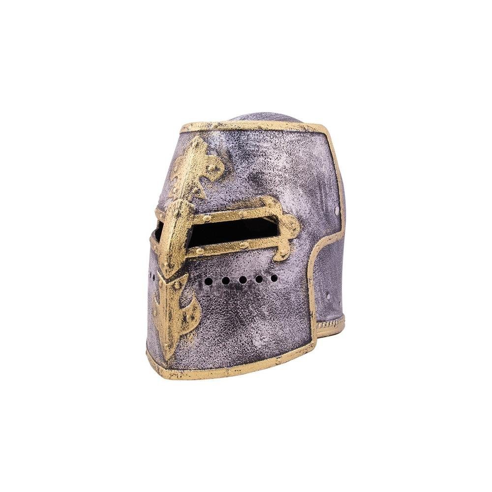 Bartl Spielzeug-Helm Templerhelm Royal, Silber, für Ritterkostüm, für Kinder ab 3 Jahren