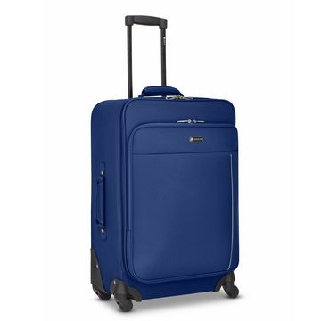 CHECK.IN® Trolleyset Sevilla, 4 Rollen, (3-teilig, 3 tlg), Polyester