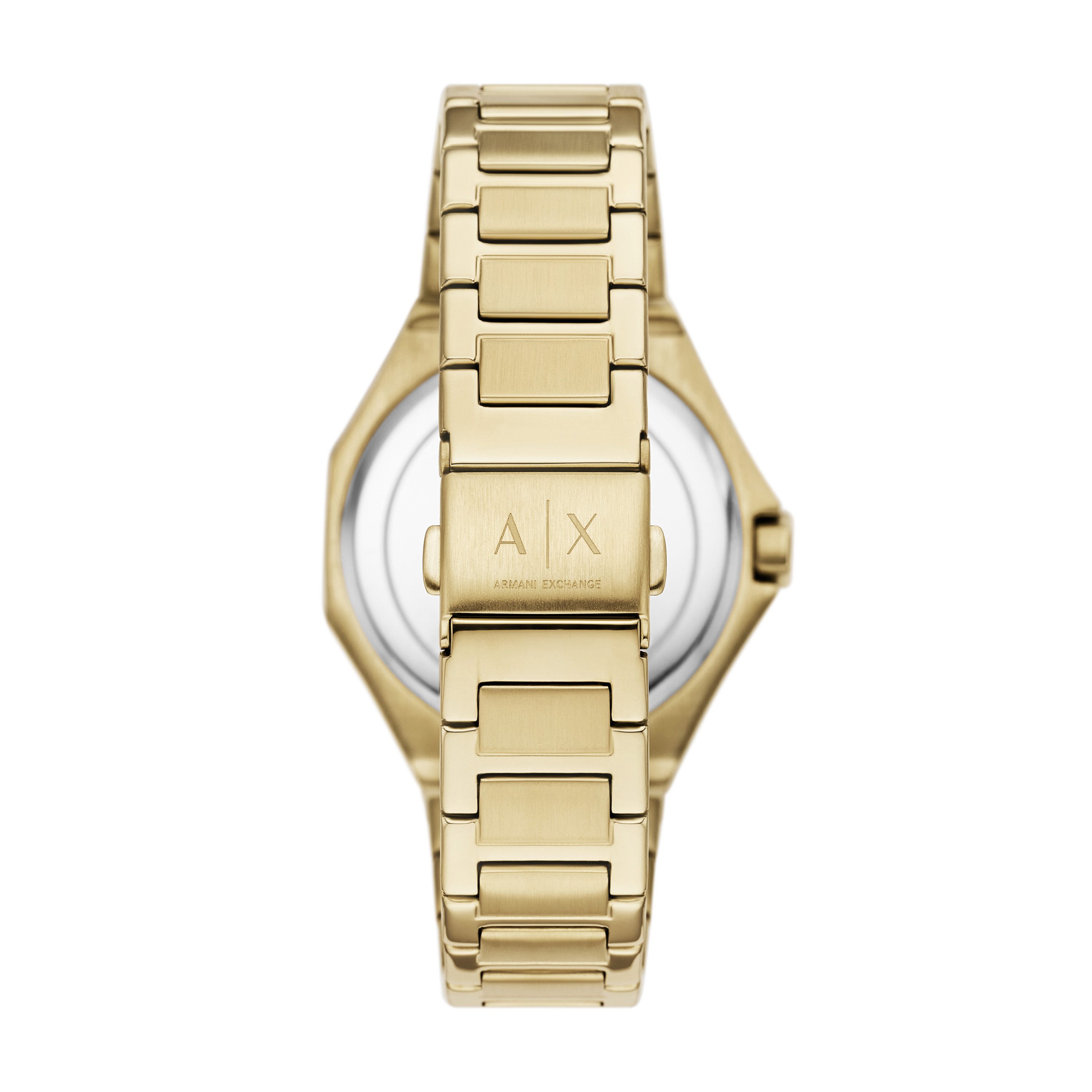 ARMANI EXCHANGE Multifunktionsuhr AX4624, Quarzuhr, Armbanduhr, Damenuhr, Edelstahlarmband, analog, Tag