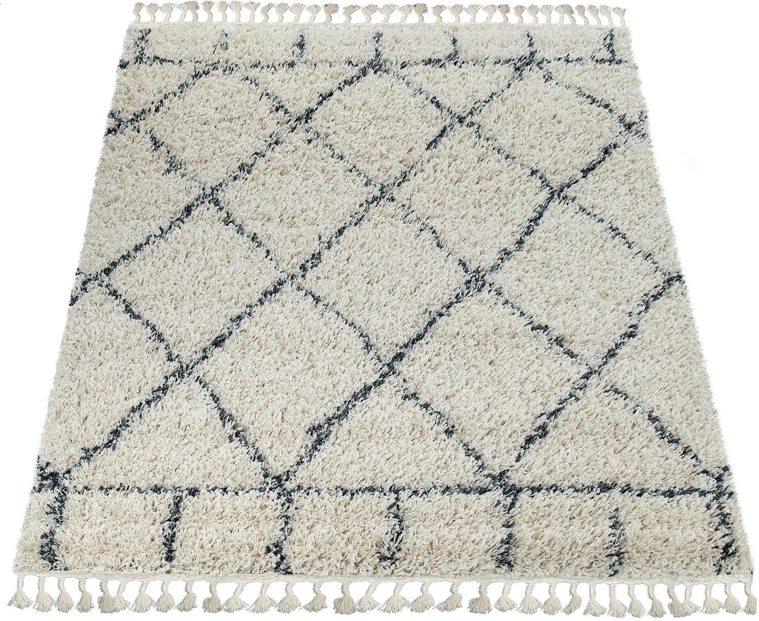 Paco Home Hochflor-Teppich Nador 755, rechteckig, günstig online kaufen