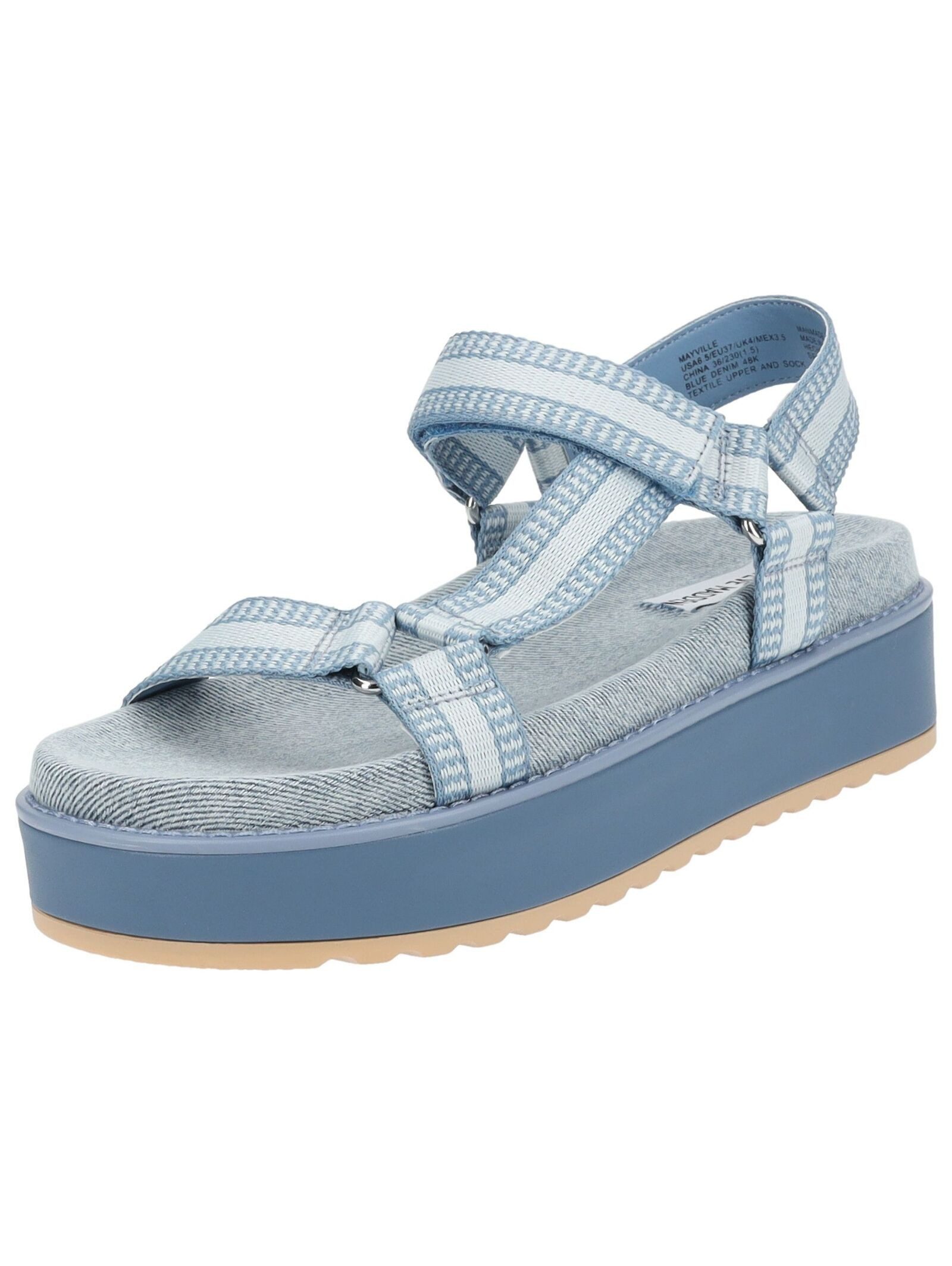 STEVE MADDEN Sandalen Textil Riemchensandalette günstig online kaufen