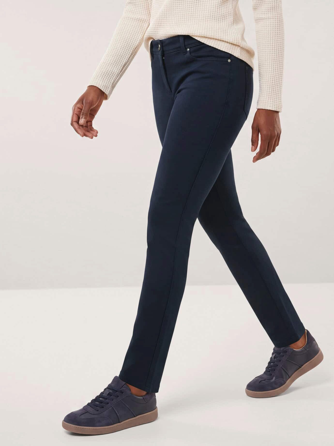 Walbusch Thermohose Damen 2-in-1-Extraglatt-Thermohose Regular fit, bügelfrei, wärmend, Langgröße