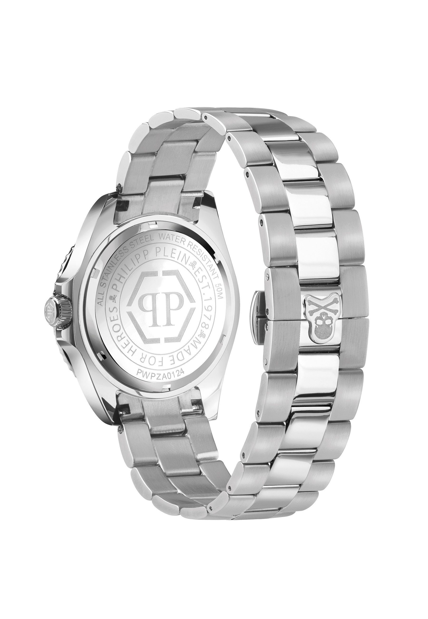PHILIPP PLEIN Quarzuhr GMT-I CHALLENGER BAGUETTES, (1-tlg), Quarz-Analoguhr günstig online kaufen