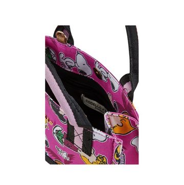 Codello Handtasche Peanuts Handtasche Mini Tote Bag in pink oder schwarz, Motiv Peanuts