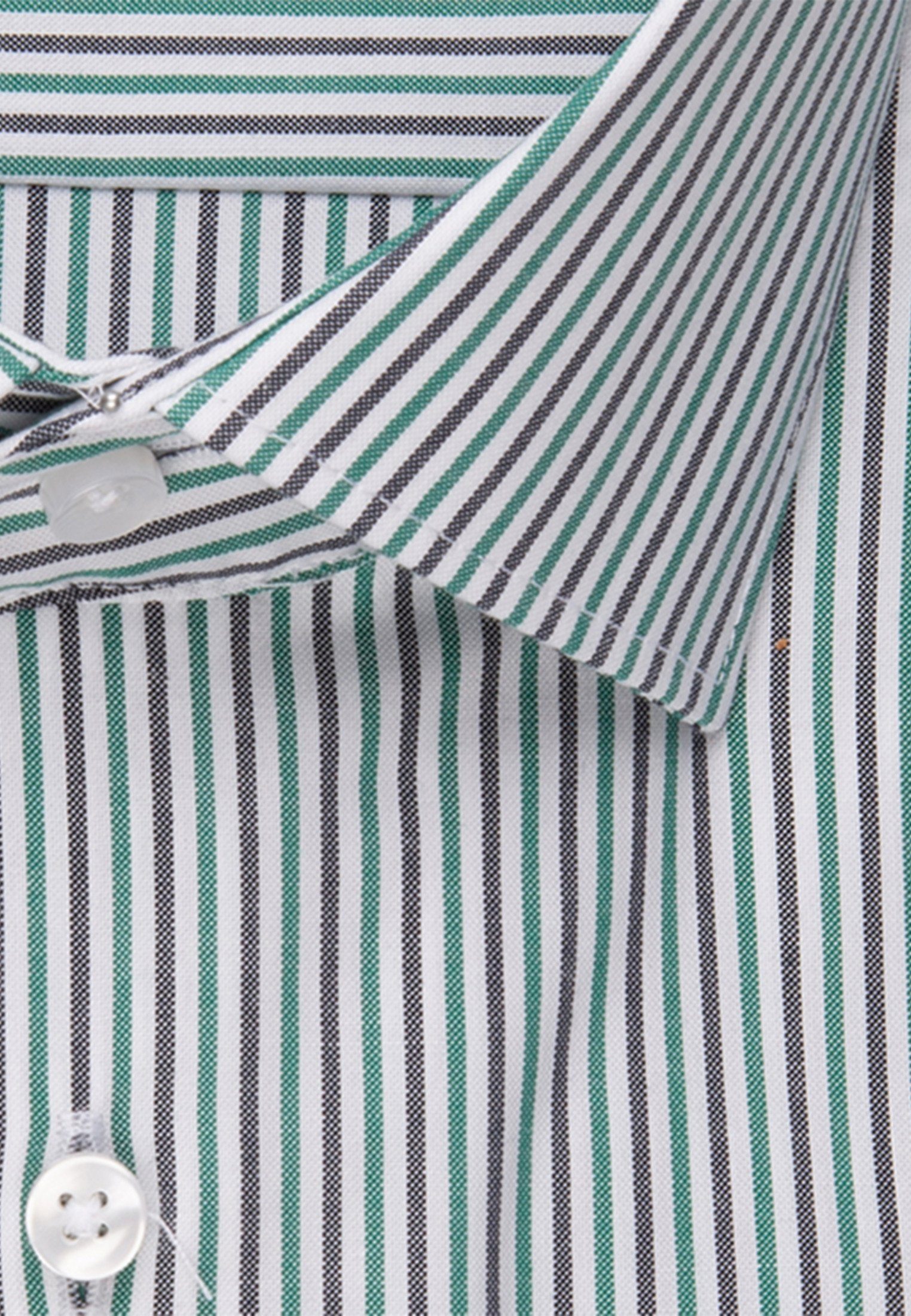 Herren Hemden seidensticker Businesshemd Regular Regular Kurzarm Kentkragen Streifen