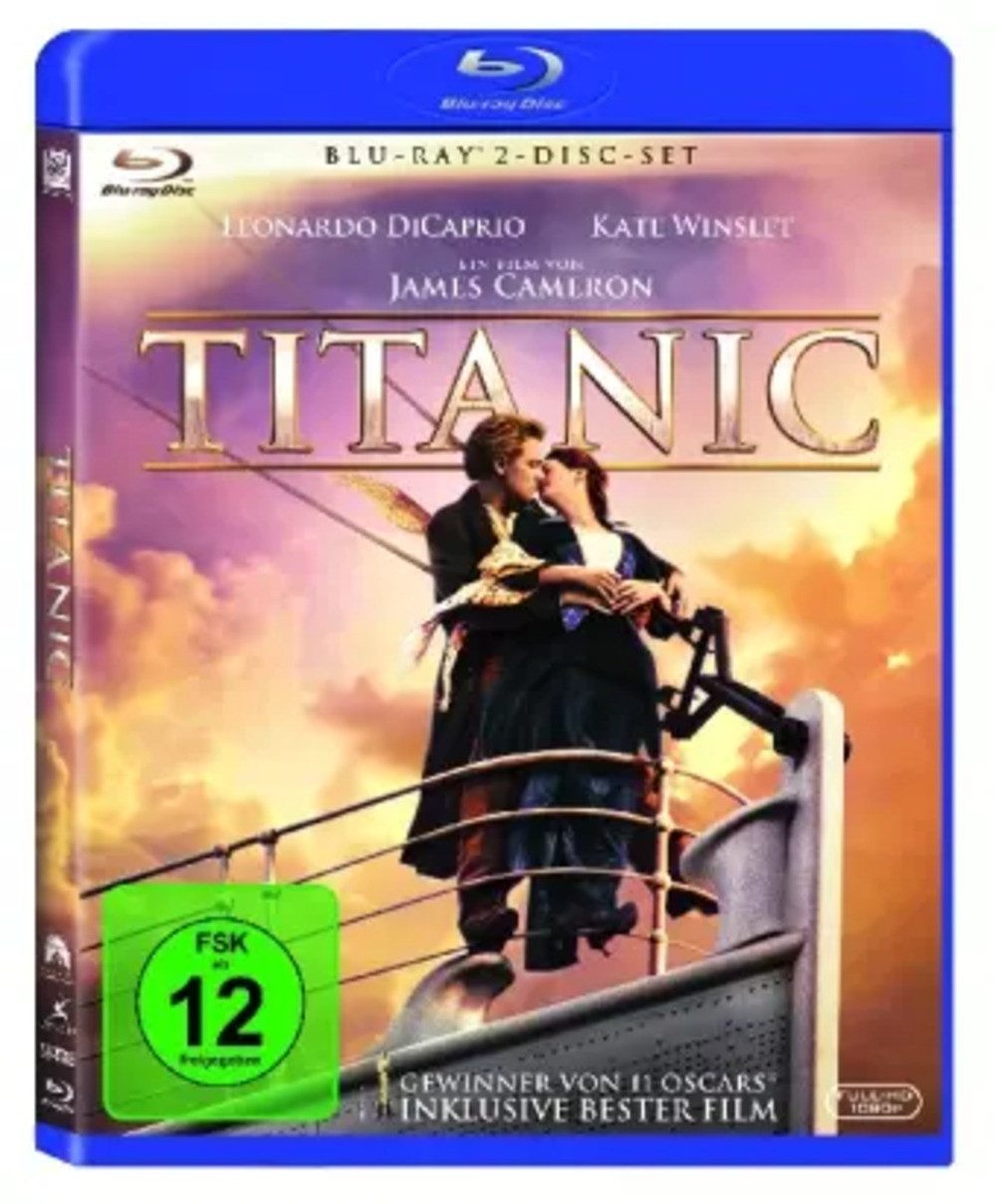 Blu-ray Titanic, 2 Blu-rays