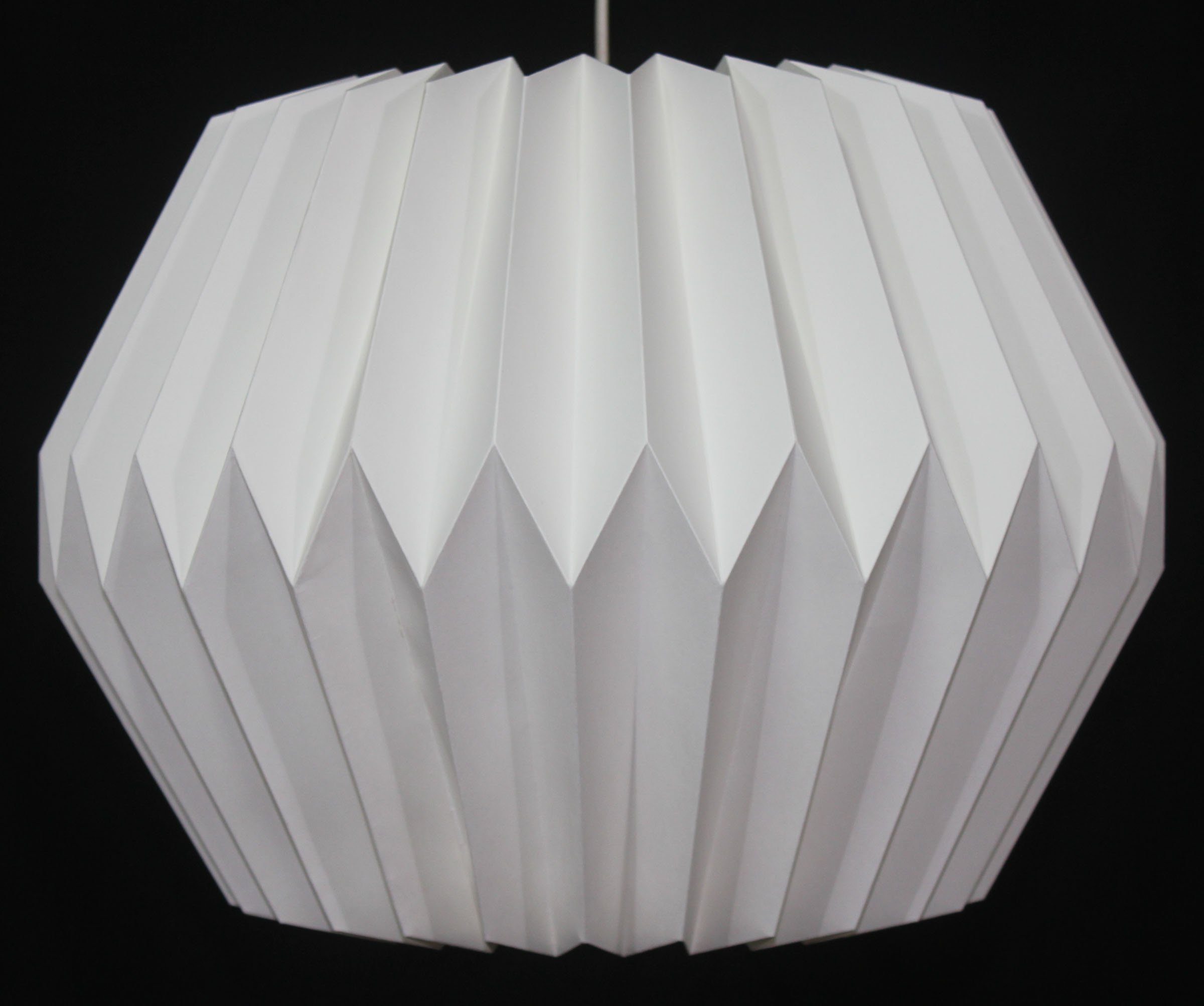 Guru-Shop Lampenschirm Origami Design Papier Lampenschirm - Modell..